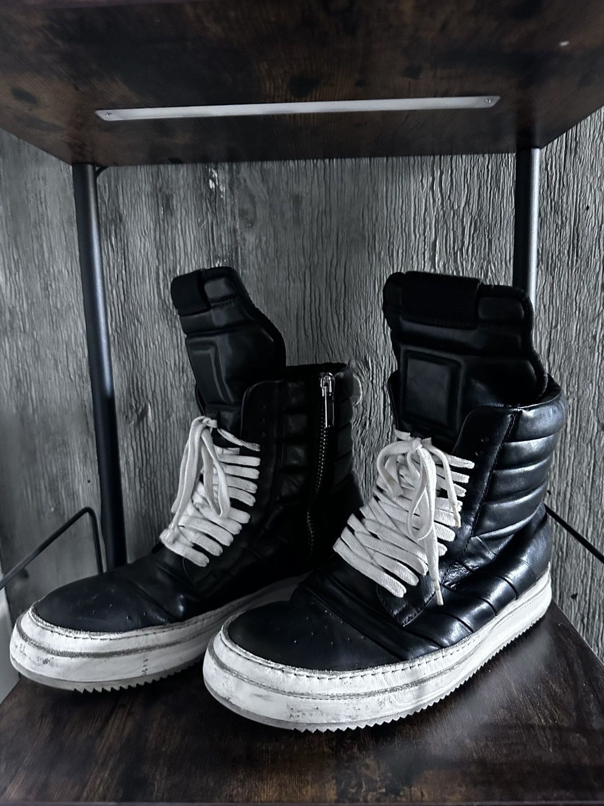 Rick Owens RICK OWENS DUNK CRUST FW09 Size US 10 / EU 43 - 2 Thumbnail