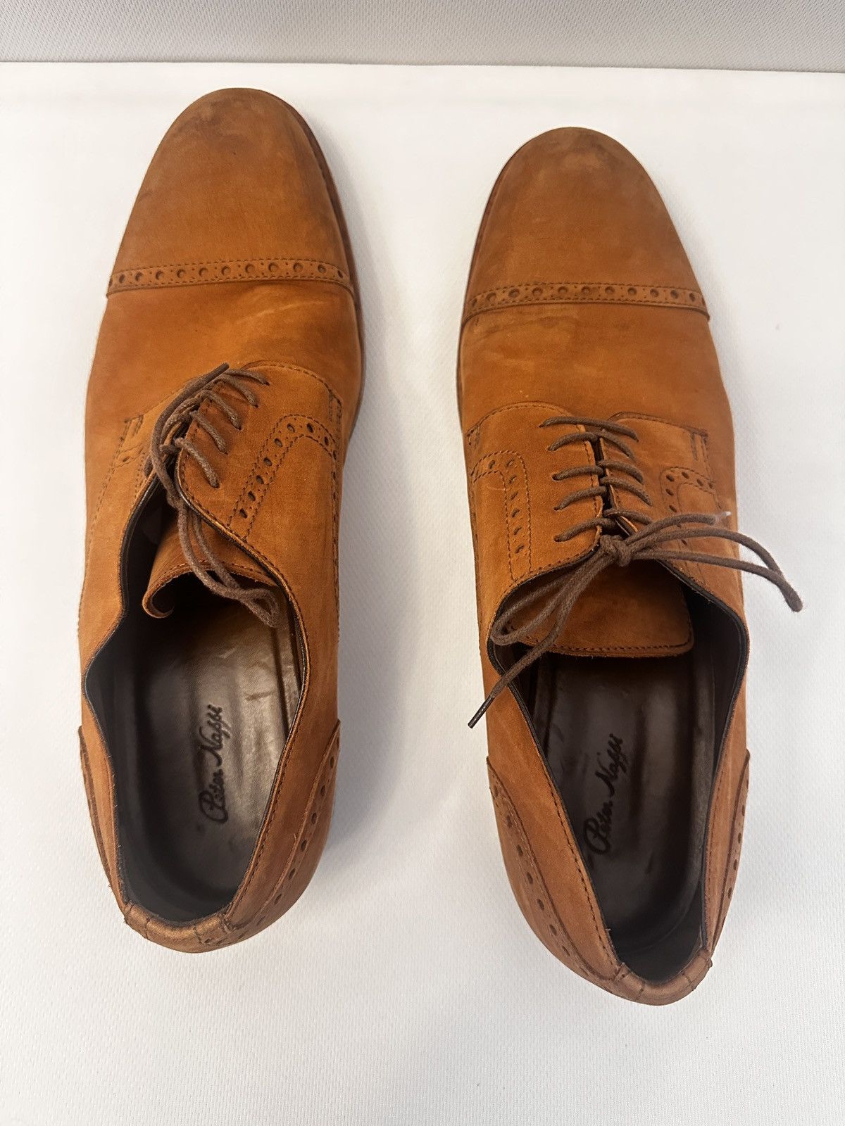 Peter Nappi Peter Nappi leather dress shoes Size US 13 / EU 46 - 2 Thumbnail