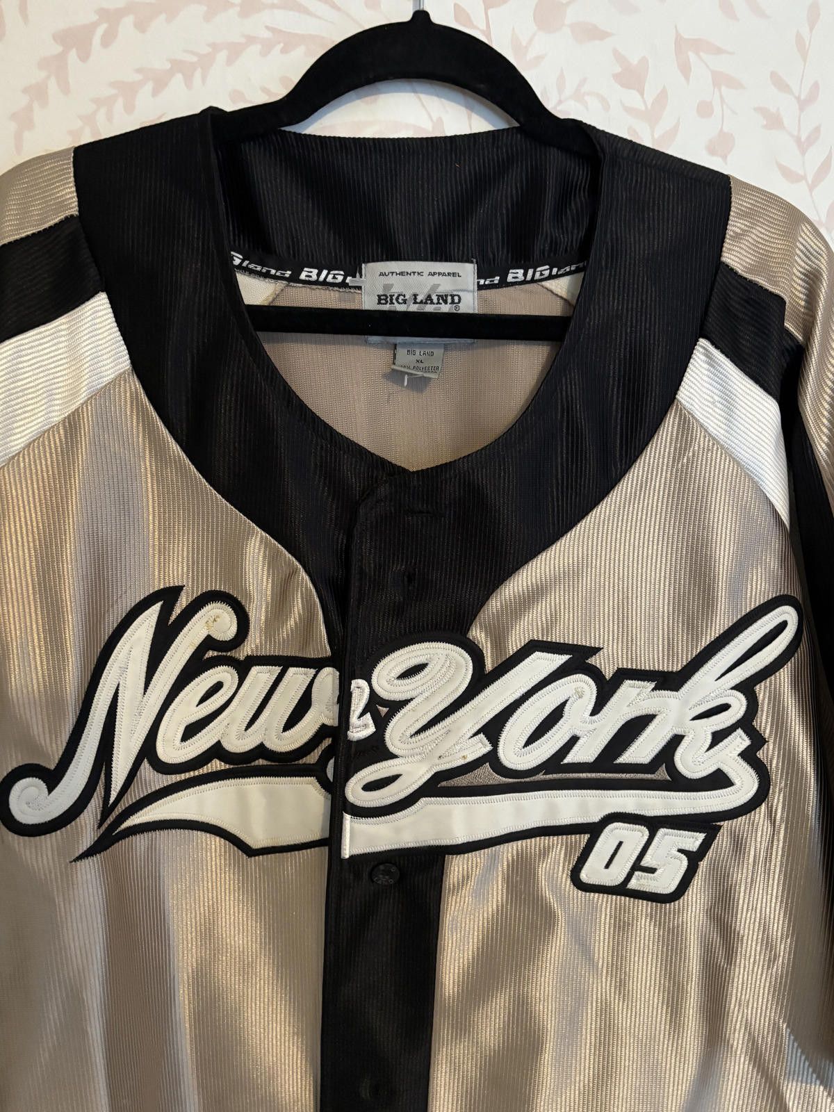 Other Vintage Y2K Men's New York 05 Baseball Jersey Size US XL / EU 56 / 4 - 2 Thumbnail