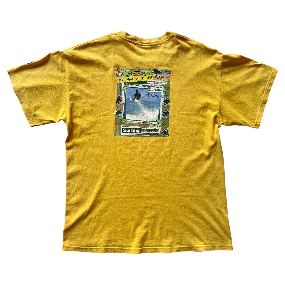 Vans Vintage 90’s Vans x Smith Surfing Airshow Tee – Rare Y2K Size US L / EU 52-54 / 3 - 1 Thumbnail