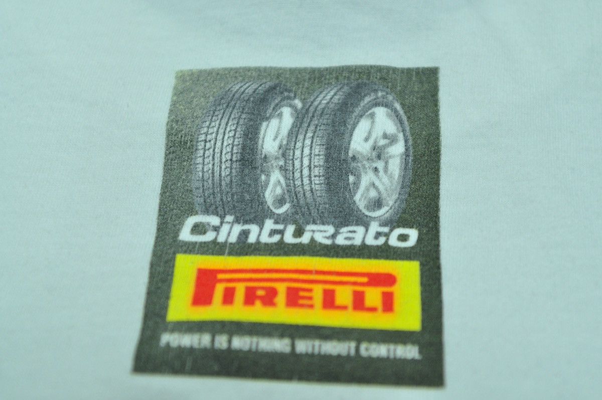 Vintage Vintage Pirelli Racing T shirt Size US M / EU 48-50 / 2 - 5 Thumbnail