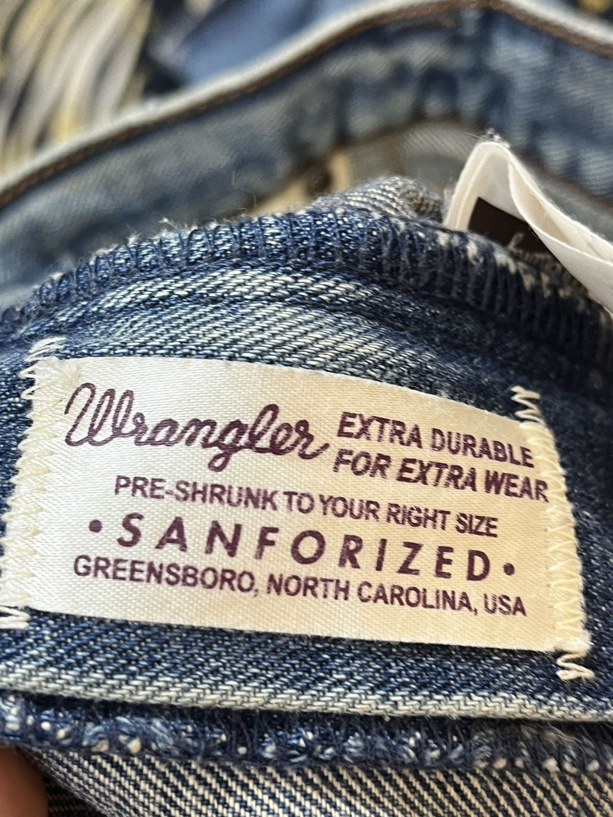 Wrangler Vintage Wrangler Flare Faded Distressed Denim Size US 30 / EU 46 - 8 Thumbnail