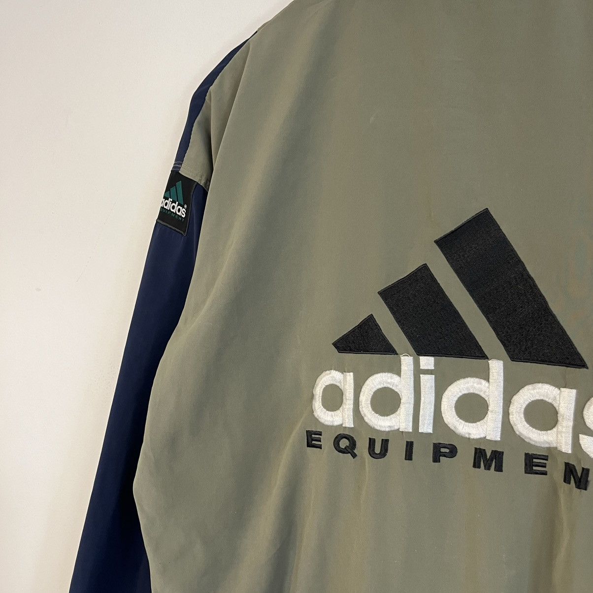 Adidas Vintage 90s Adidas Equipment Track Jacket Rare Archive Size US M / EU 48-50 / 2 - 2 Thumbnail
