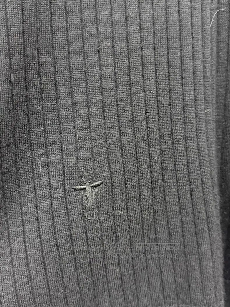 Dior Dior Black Turtleneck Knitted Undershirt Size XXS / US 00 / IT 34 - 2 Thumbnail