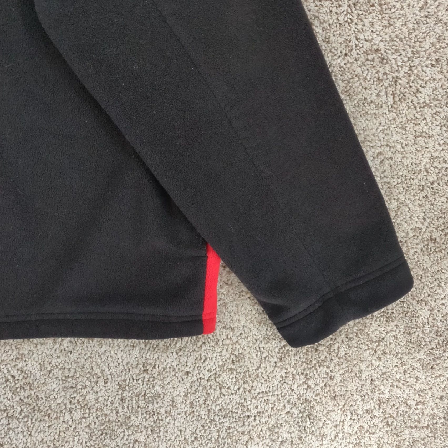 Polo Ralph Lauren VINTAGE Polo Ralph Lauren Pullover Sweatshirt Mens XL Black Mock Neck 1/4 Zip Fleece Thermal Logo Pockets USA Size US XL / EU 56 / 4 - 5 Thumbnail