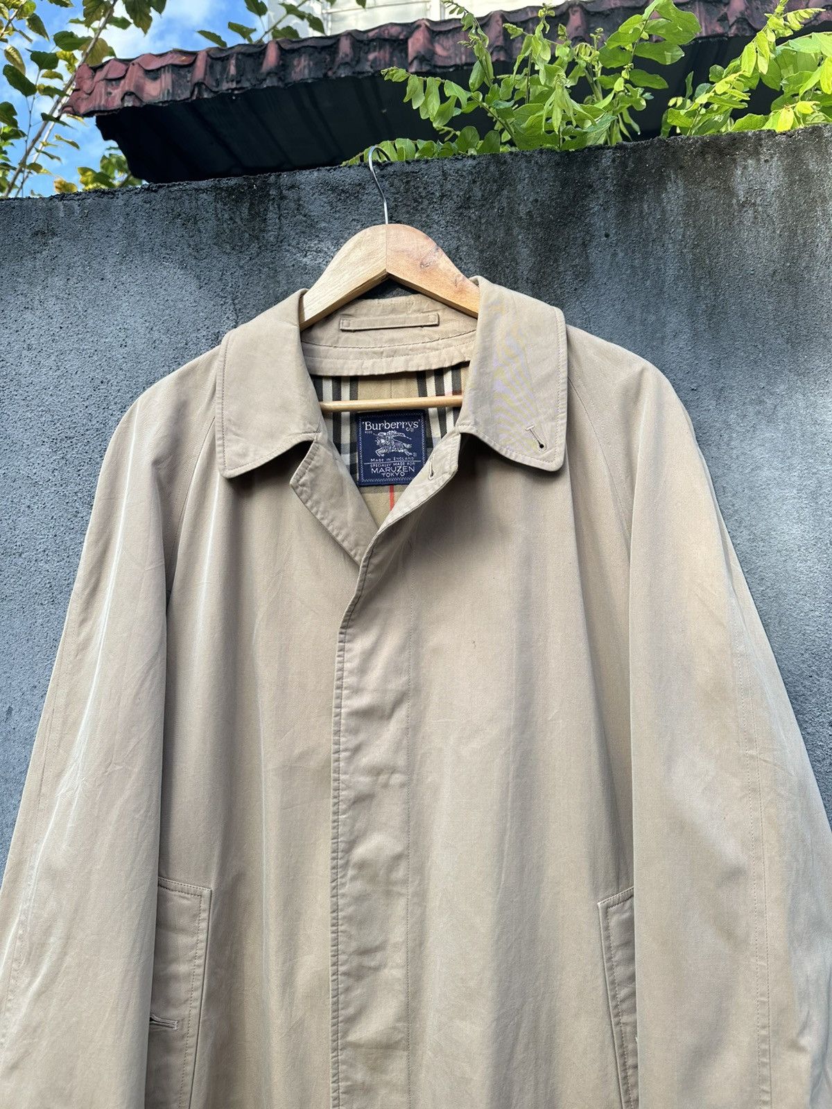 Burberry 👹Vintage Burberry’s Prorsum Maruzen Tokyo Trench Coat Size US L / EU 52-54 / 3 - 6 Thumbnail
