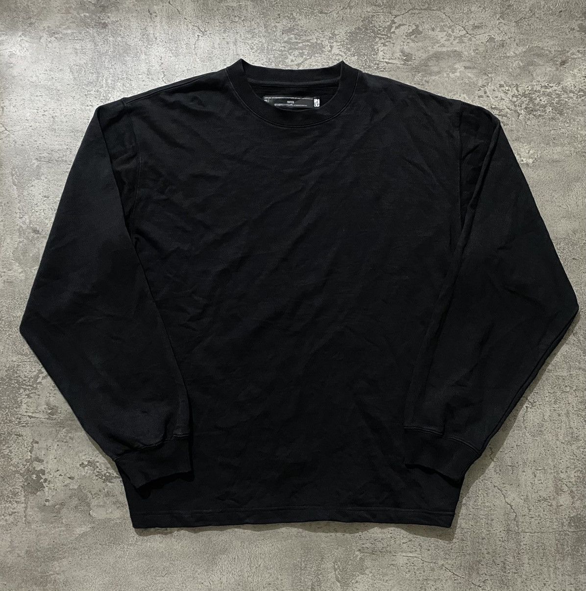 Vintage Number (N)ine x Breath Black Sweatshirt
