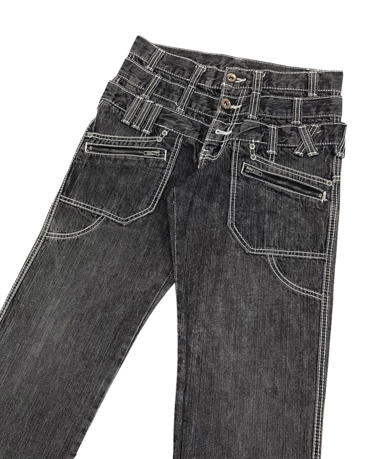 BackRush Japan Triple Waist Jeans