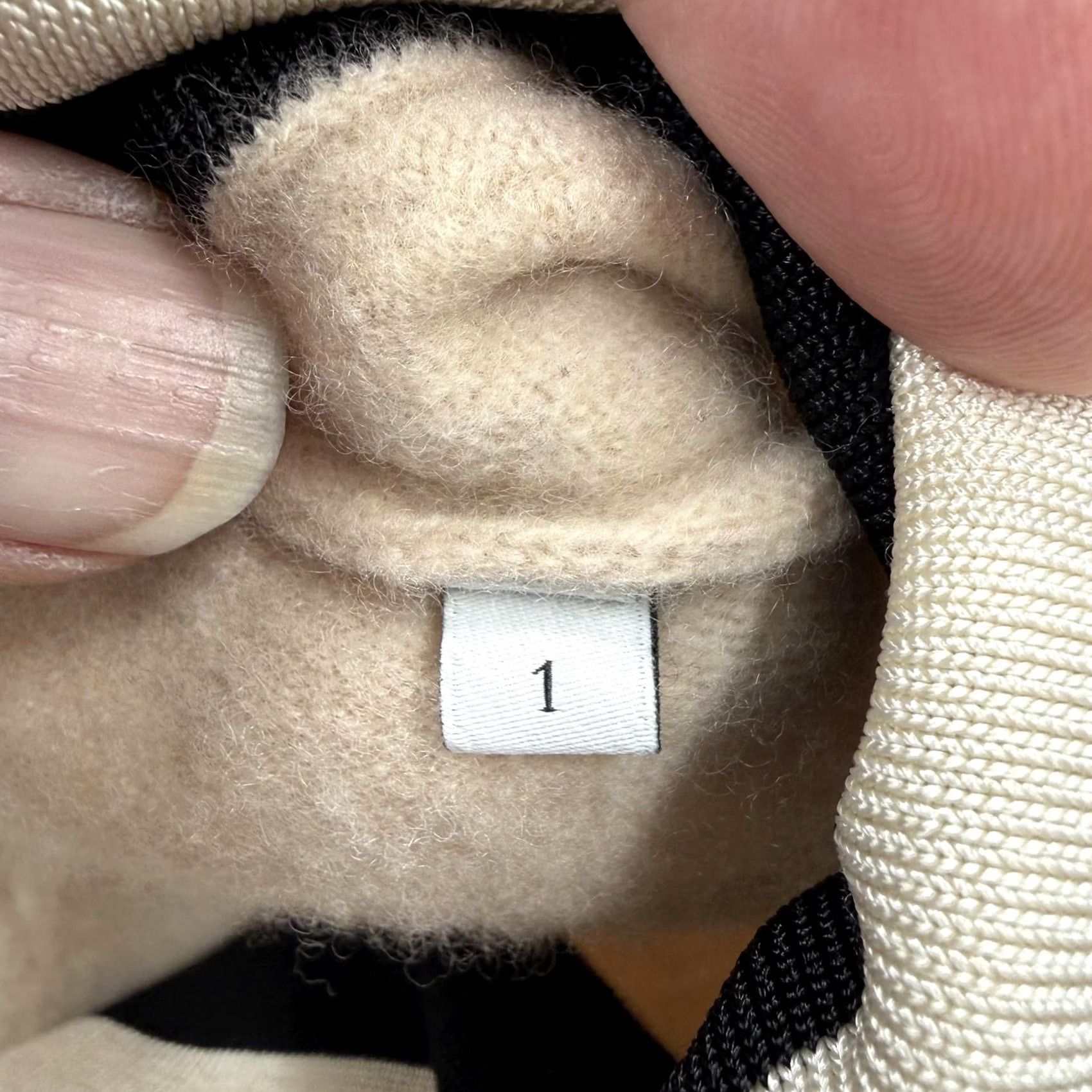 Sandro Sandro Sweater Womens Beige Wool Cashmere V-Neck Pullover Knit Size XS / US 0-2 / IT 36-38 - 4 Thumbnail