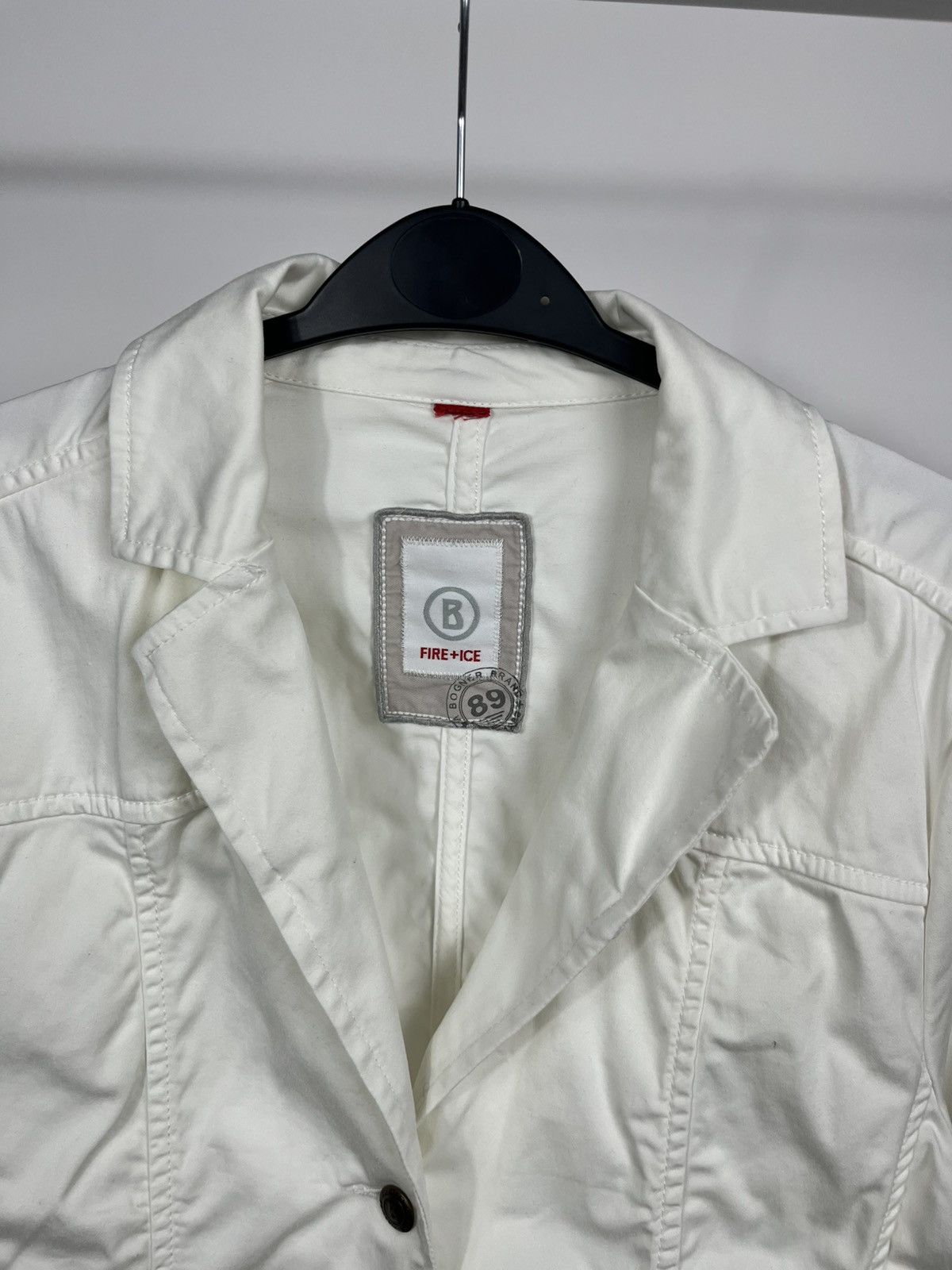 Bogner Fire Ice Womens White Blazer Jacket Lightweight Casual Size S / US 4 / IT 40 - 3 Thumbnail