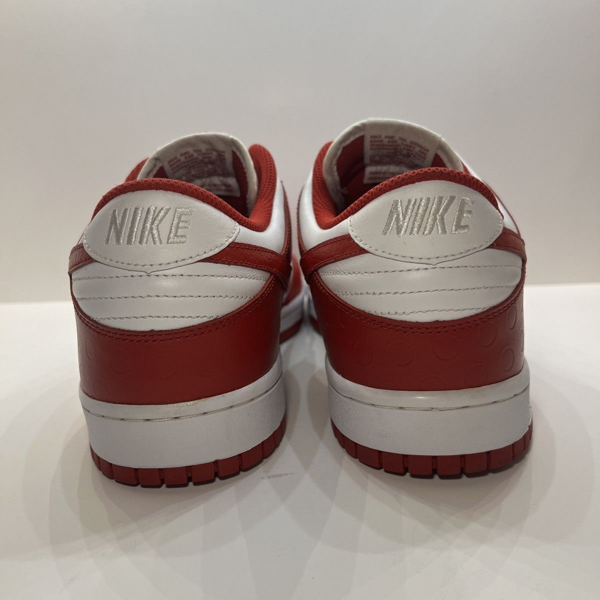 Nike × Vintage 2011 Nike Dunk Low BTTYS - Varsity Red Size US 12 / EU 45 - 3 Thumbnail