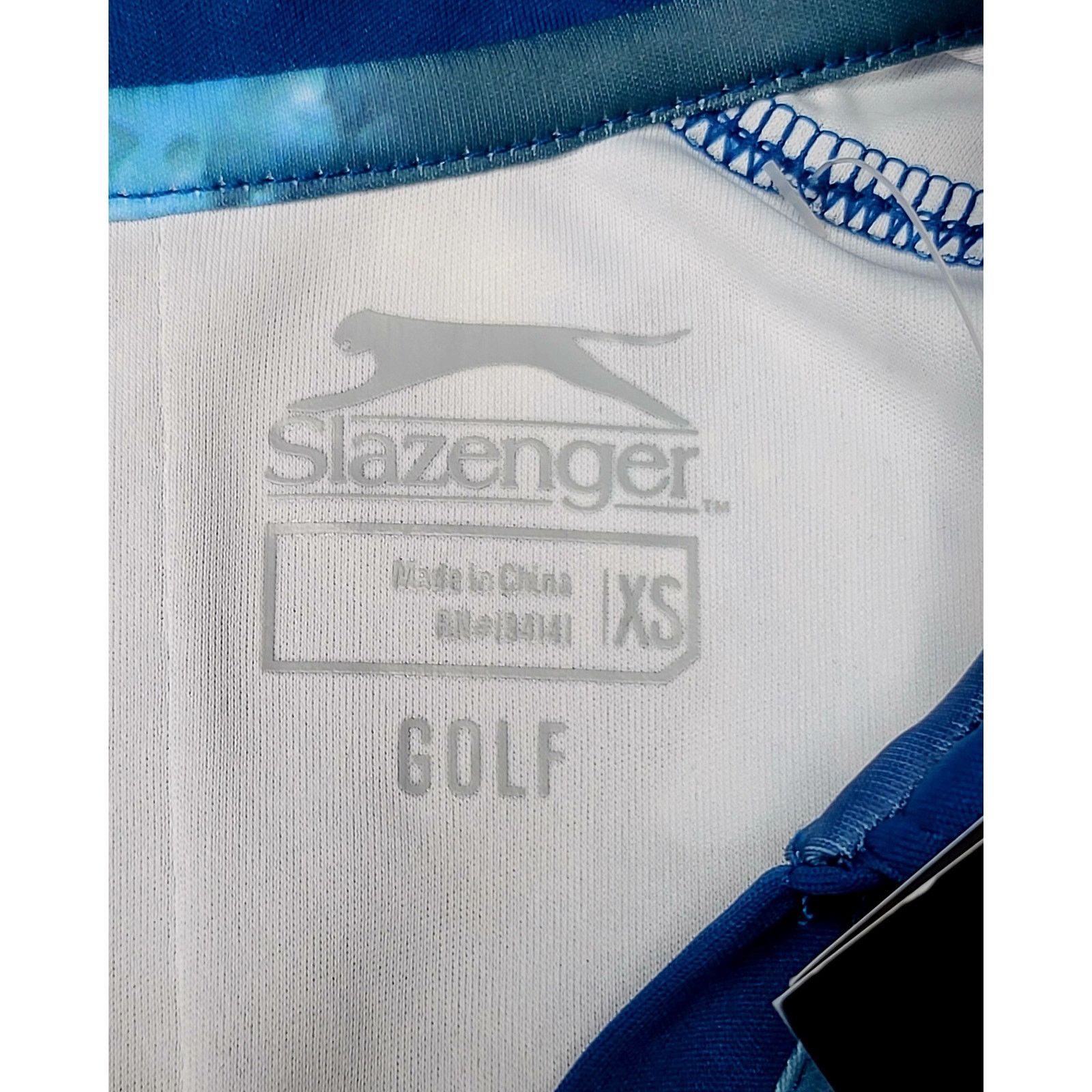 Other NWT Slazenger Women's Marble Sleeveless Golf Polo Blue XS Size XS / US 0-2 / IT 36-38 - 8 Thumbnail