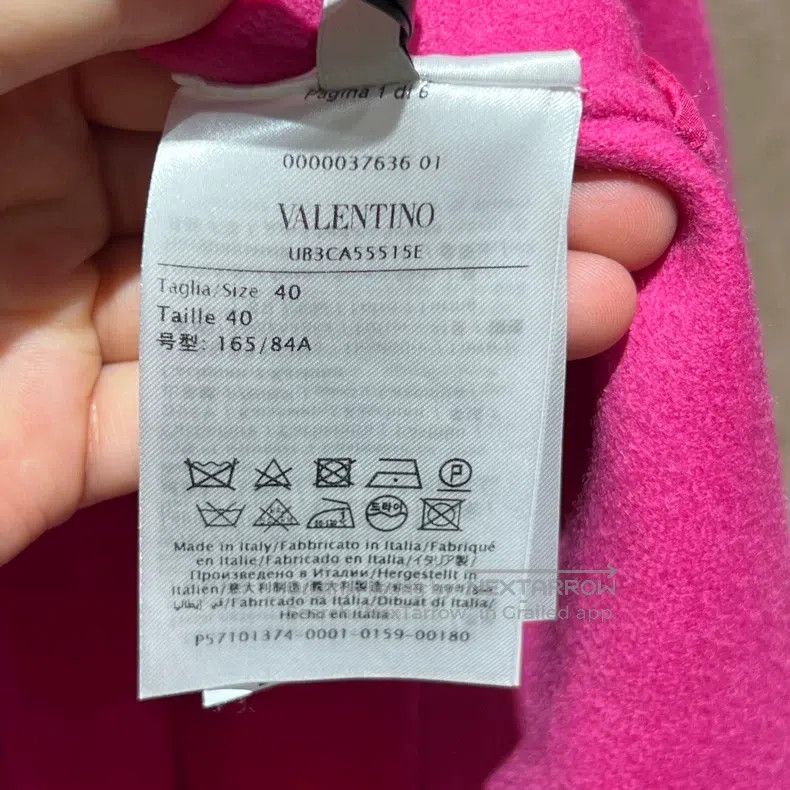 Valentino Valentino A rose-red wool coat Size XS / US 0-2 / IT 36-38 - 4 Thumbnail