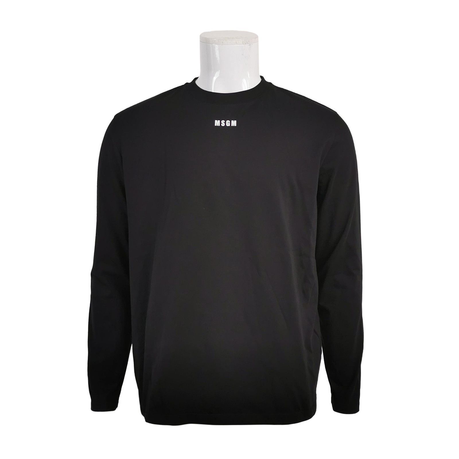 MSGM MSGM Logo Print Long Sleeve T-Shirt XL Size US XL / EU 56 / 4 - 1 Thumbnail