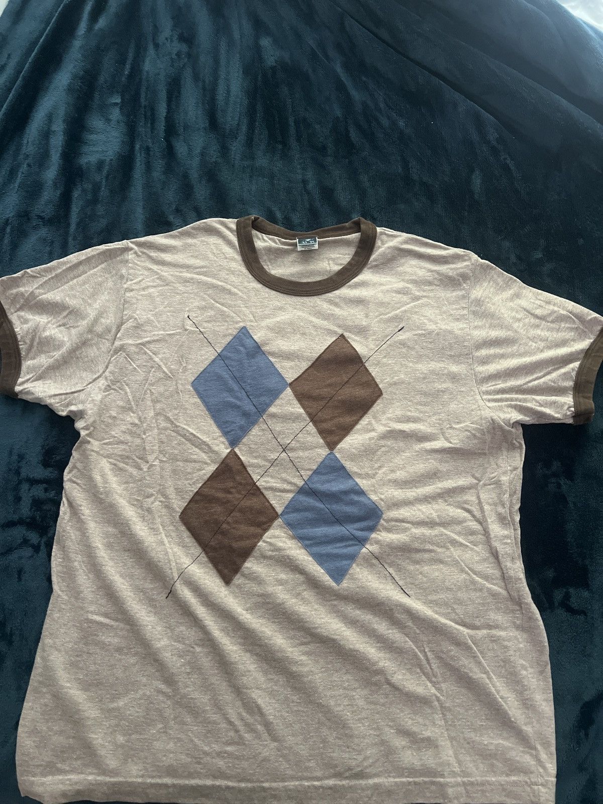 IDK vintage argyle T Size US S / EU 44-46 / 1 - 1 Thumbnail