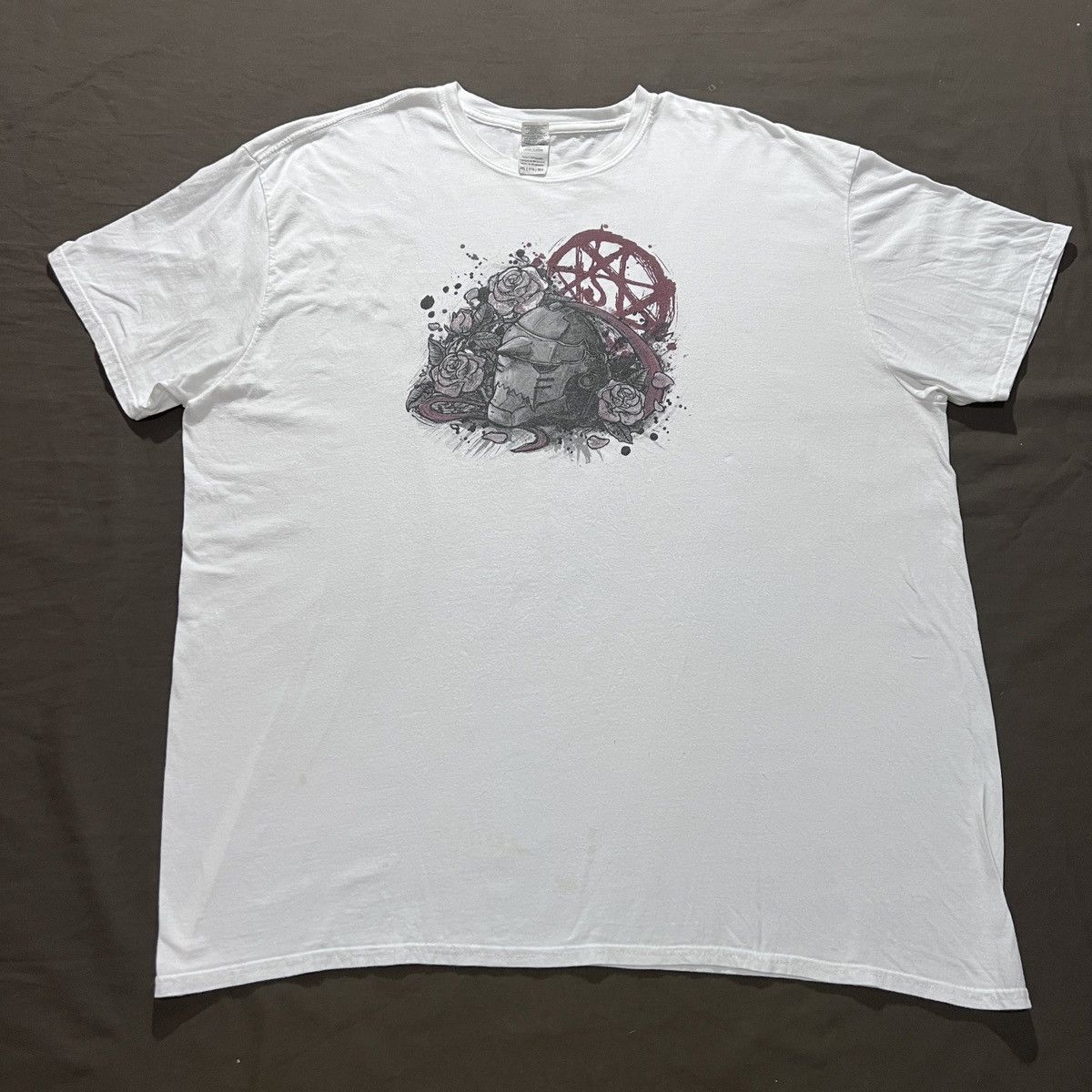 Anime Vintage Y2K Fullmetal Alchemist Promo Tee 3XL Oversized Size US XXL / EU 58 / 5 - 2 Thumbnail