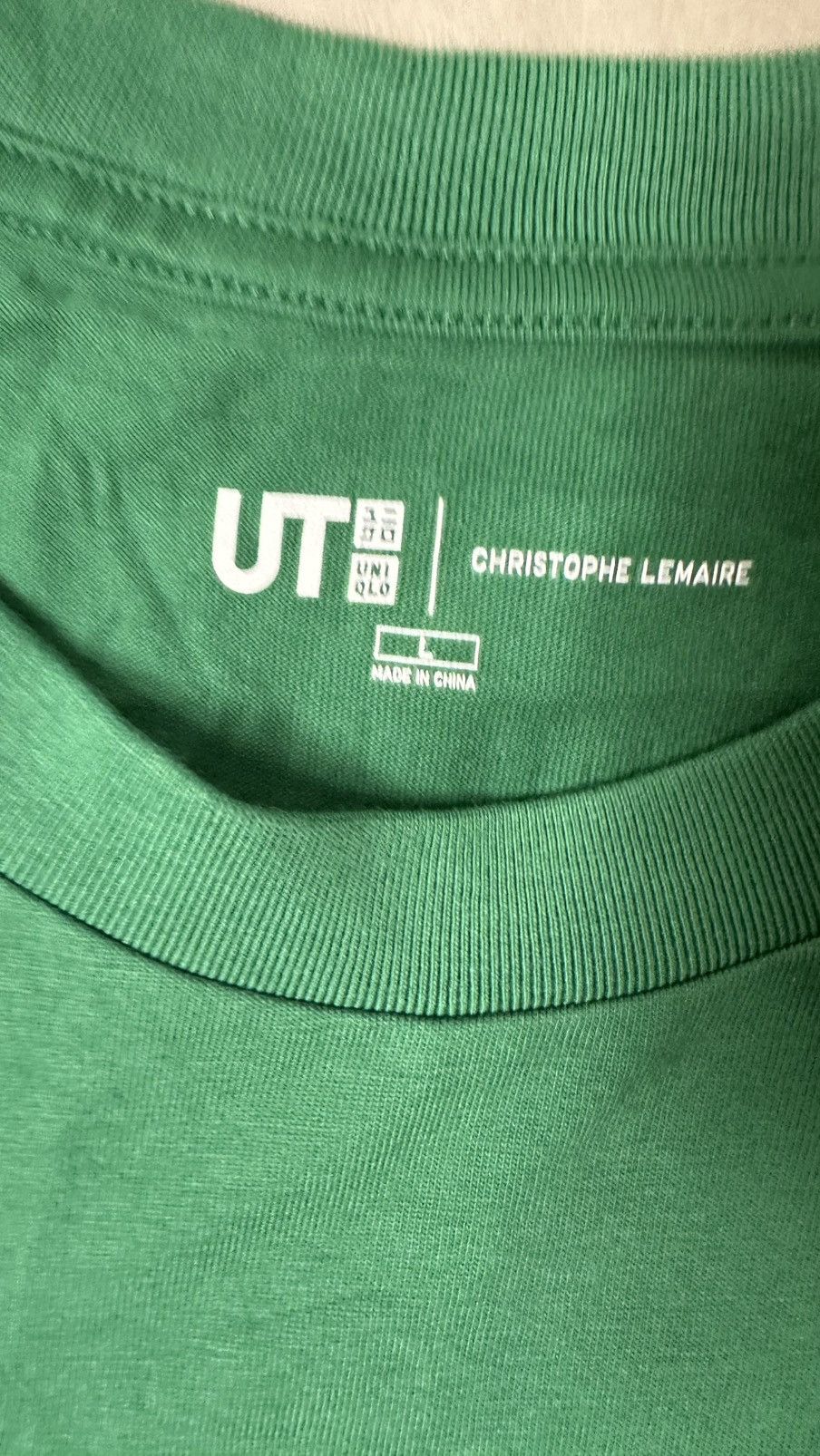Lemaire UNIQLO X CHRISTOPHER LEMAIRE PEQCE FOR ALL TEE Size US M / EU 48-50 / 2 - 4 Thumbnail