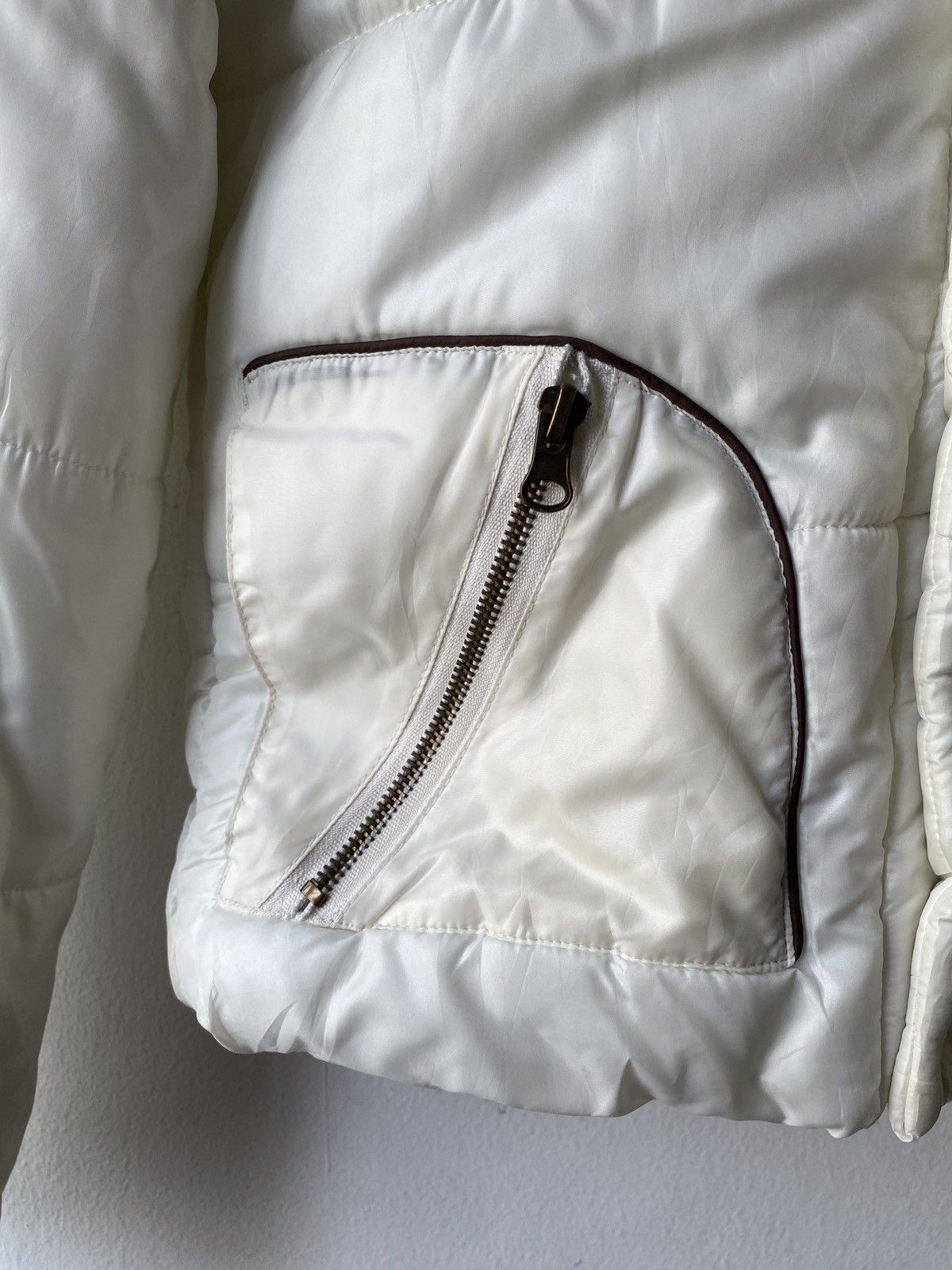 Japanese Brand 2000s - N.O.T Puffer Fur Cropped Jacket Size US S / EU 44-46 / 1 - 9 Thumbnail