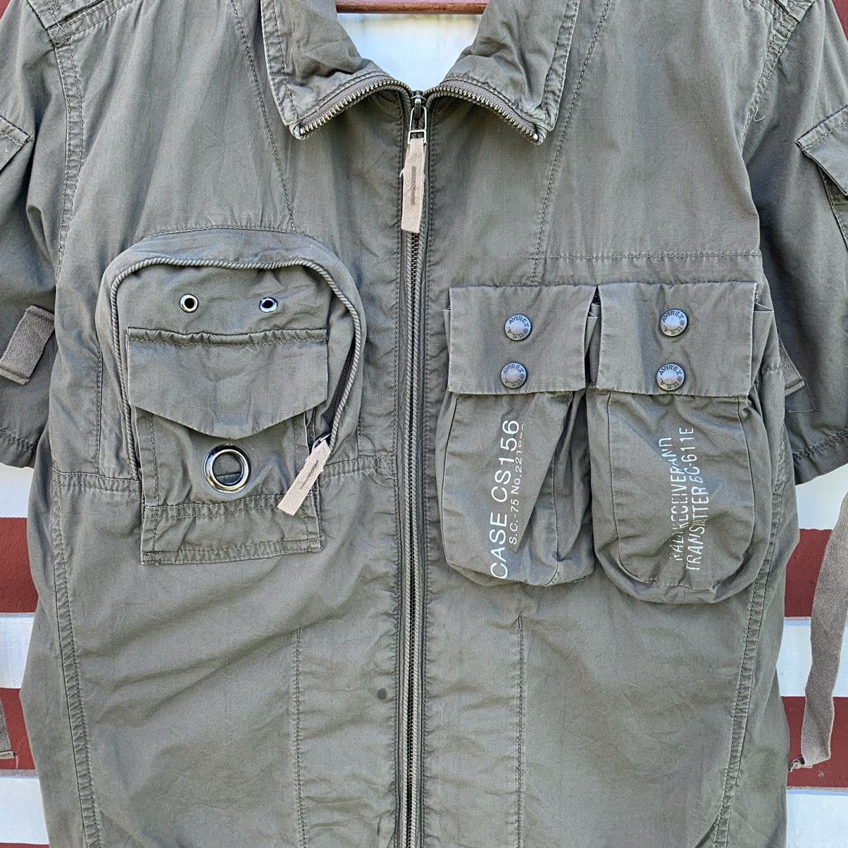 Avirex Avirex Ltd Tactical Utility Multipocket Shirt Zipper Size US M / EU 48-50 / 2 - 6 Thumbnail