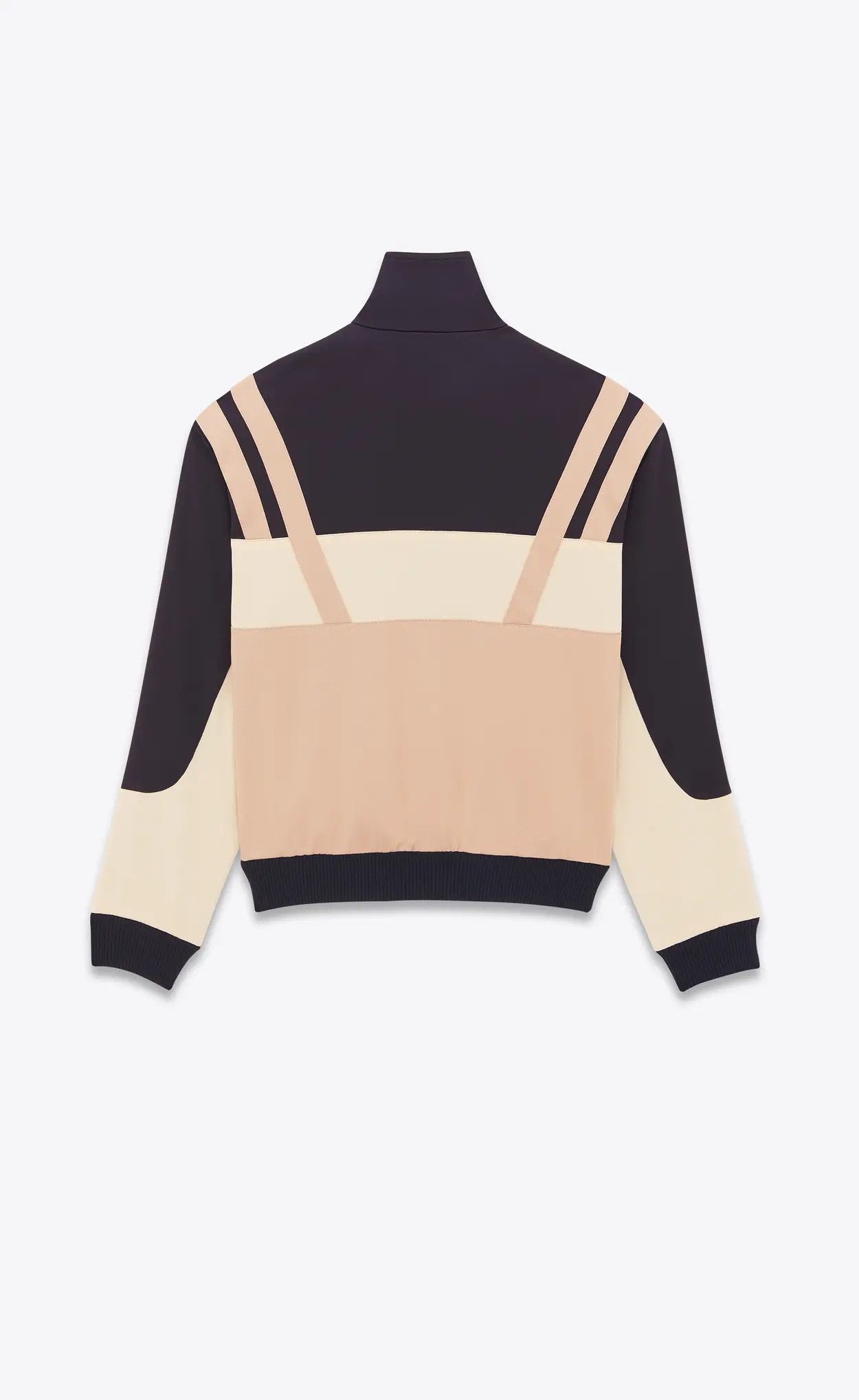 Saint Laurent Paris FW21 Saint Laurent Teddy Jacket in Crepe Satin Size US L / EU 52-54 / 3 - 2 Thumbnail