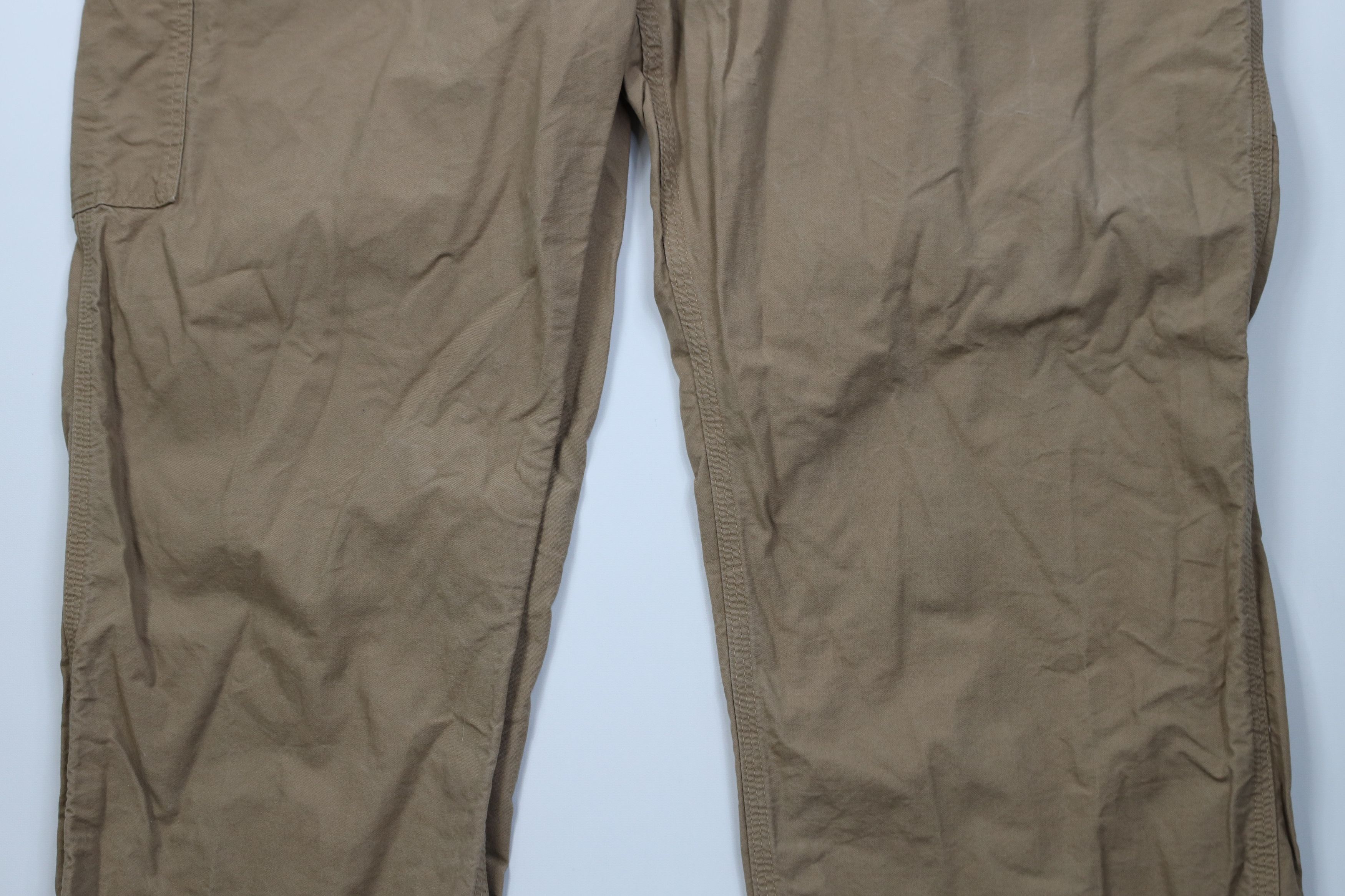 Carhartt Vintage Y2K Carhartt Original Dungaree Wide Leg Pants Brown Size US 44 / EU 60 - 3 Thumbnail