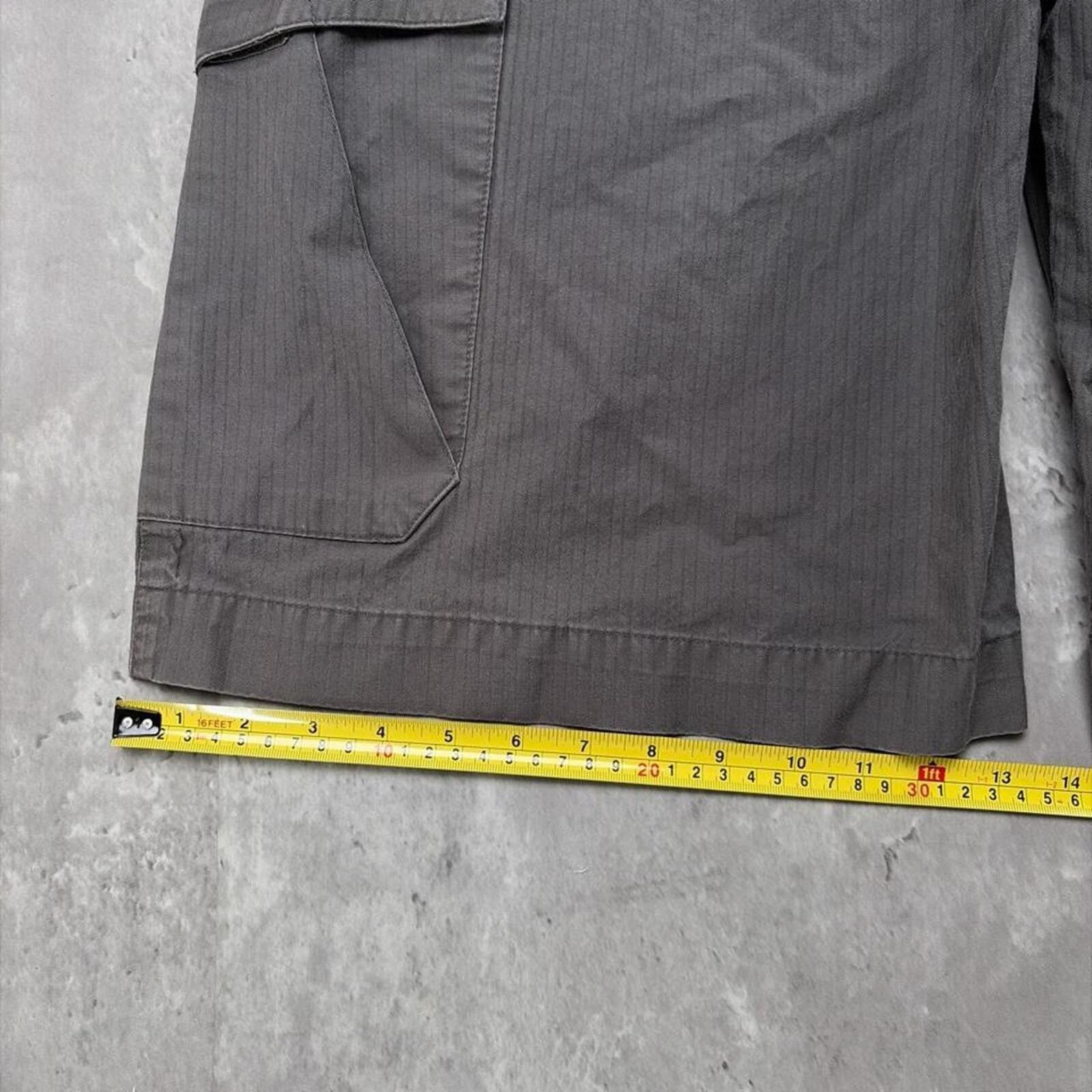 Gotcha Vintage Grey Gotcha Surf Grunge Gothic Baggy Cargo Shorts Size US 36 / EU 52 - 8 Thumbnail