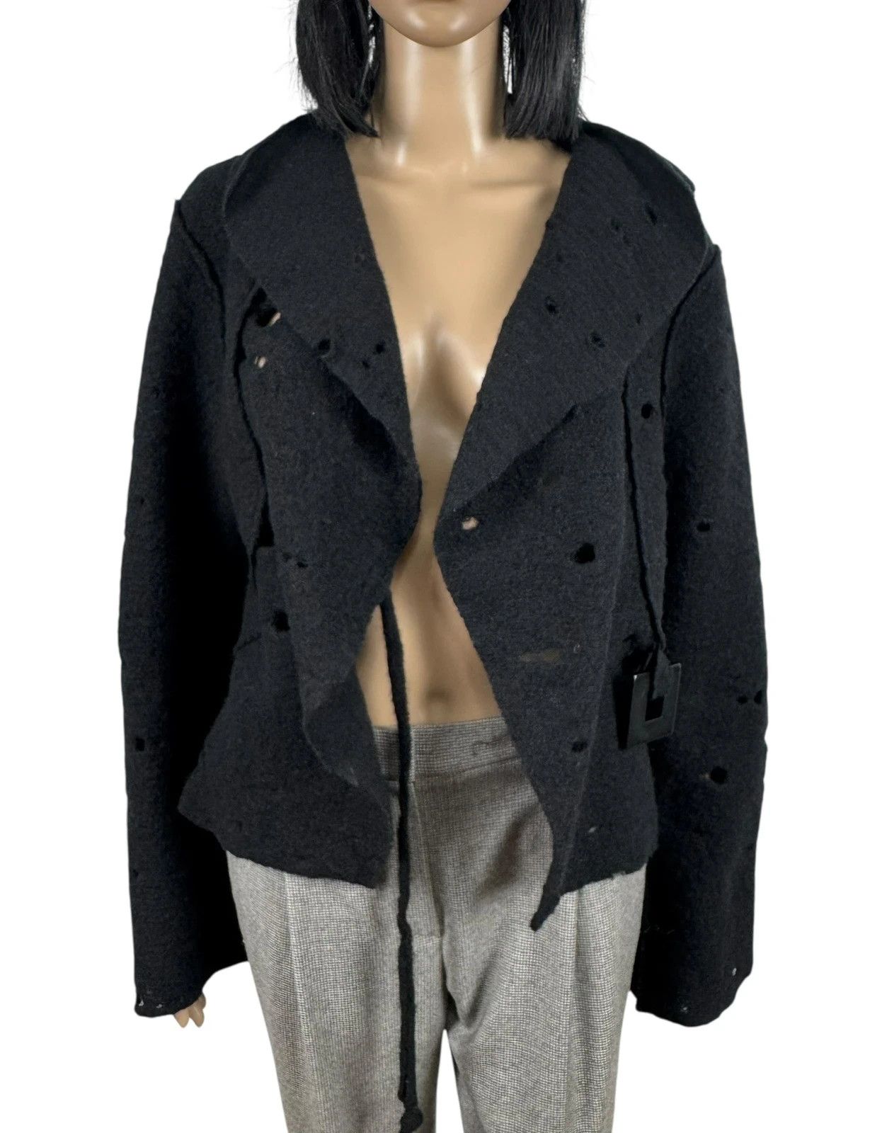 Other Absolut Avant Garde Wrap Jacket Wool Pl Size 2 Size S / US 4 / IT 40 - 3 Thumbnail