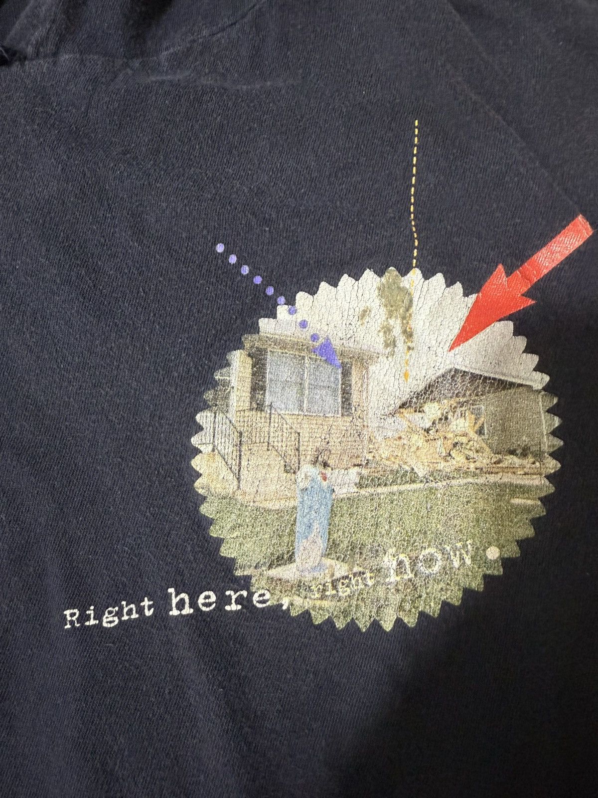 Band Tees × Vintage Vintage 90s Van Halen Right Here, Right Now. L/S Shirt Size US XXL / EU 58 / 5 - 4 Thumbnail