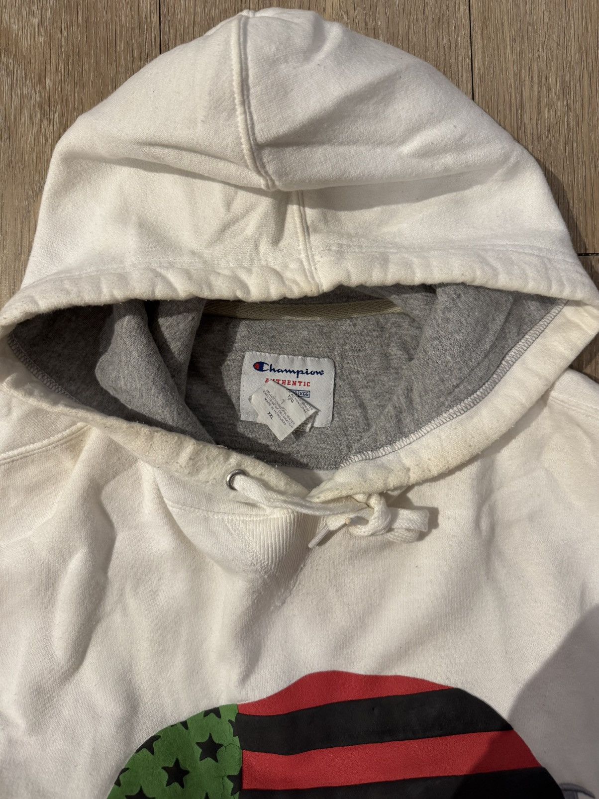Cactus Plant Flea Market × DENIM TEARS CPFM Denim Tears Bandana Smiley Hoodie 1/1 Size US XXL / EU 58 / 5 - 5 Thumbnail