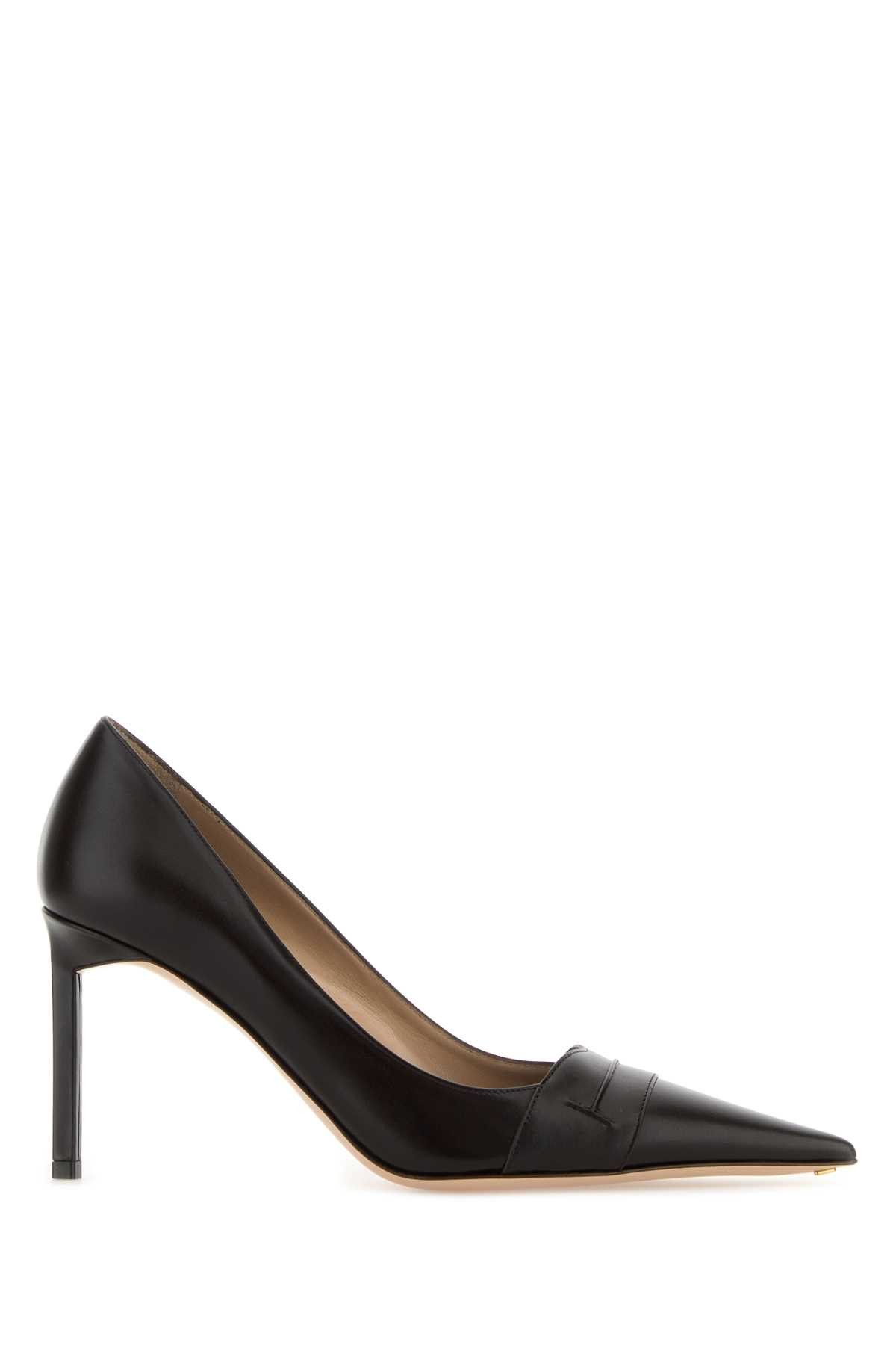 Tom Ford Dark Brown Leather Pumps Shoes, Women's (Size 9)
