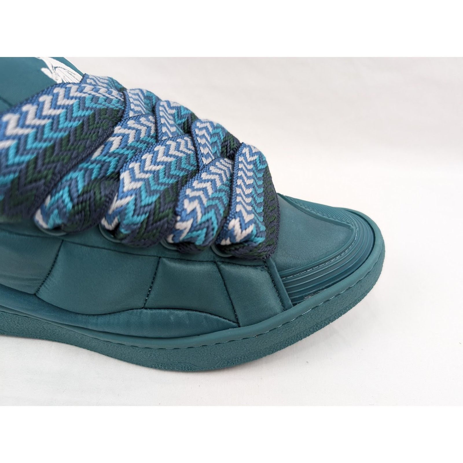 Lanvin o1rshd1 Curb XL Sneakers in Forest Size US 12 / EU 45 - 4 Thumbnail