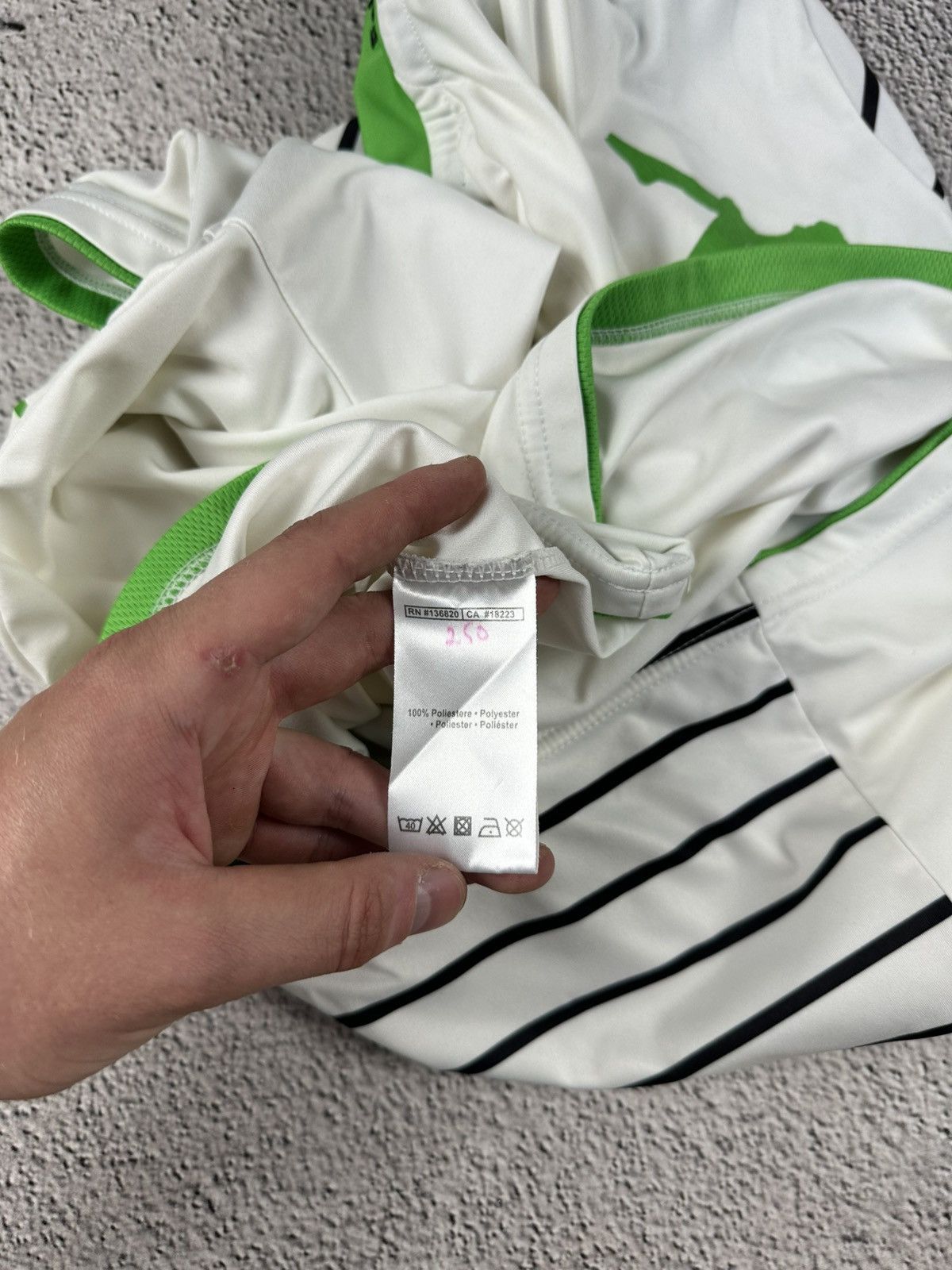 Kappa × Vintage BORUSSIA MONCHENGLADBACH 2013-14 AWAY SOCCER JERSEY KAPPA Size US S / EU 44-46 / 1 - 13 Thumbnail