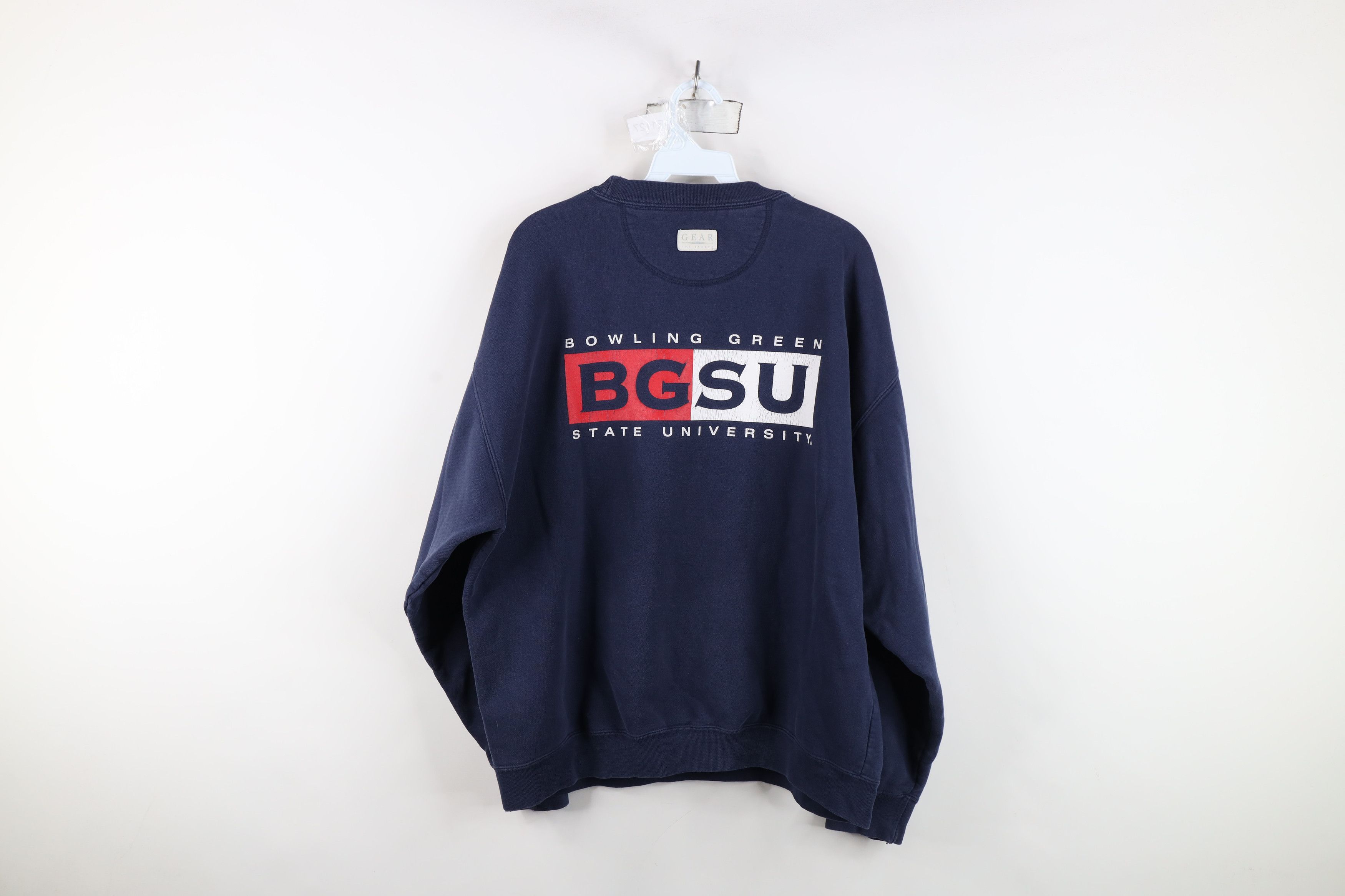 Vintage Vintage 90s Bowling Green State University Sweatshirt USA Size US M / EU 48-50 / 2 - 13 Thumbnail