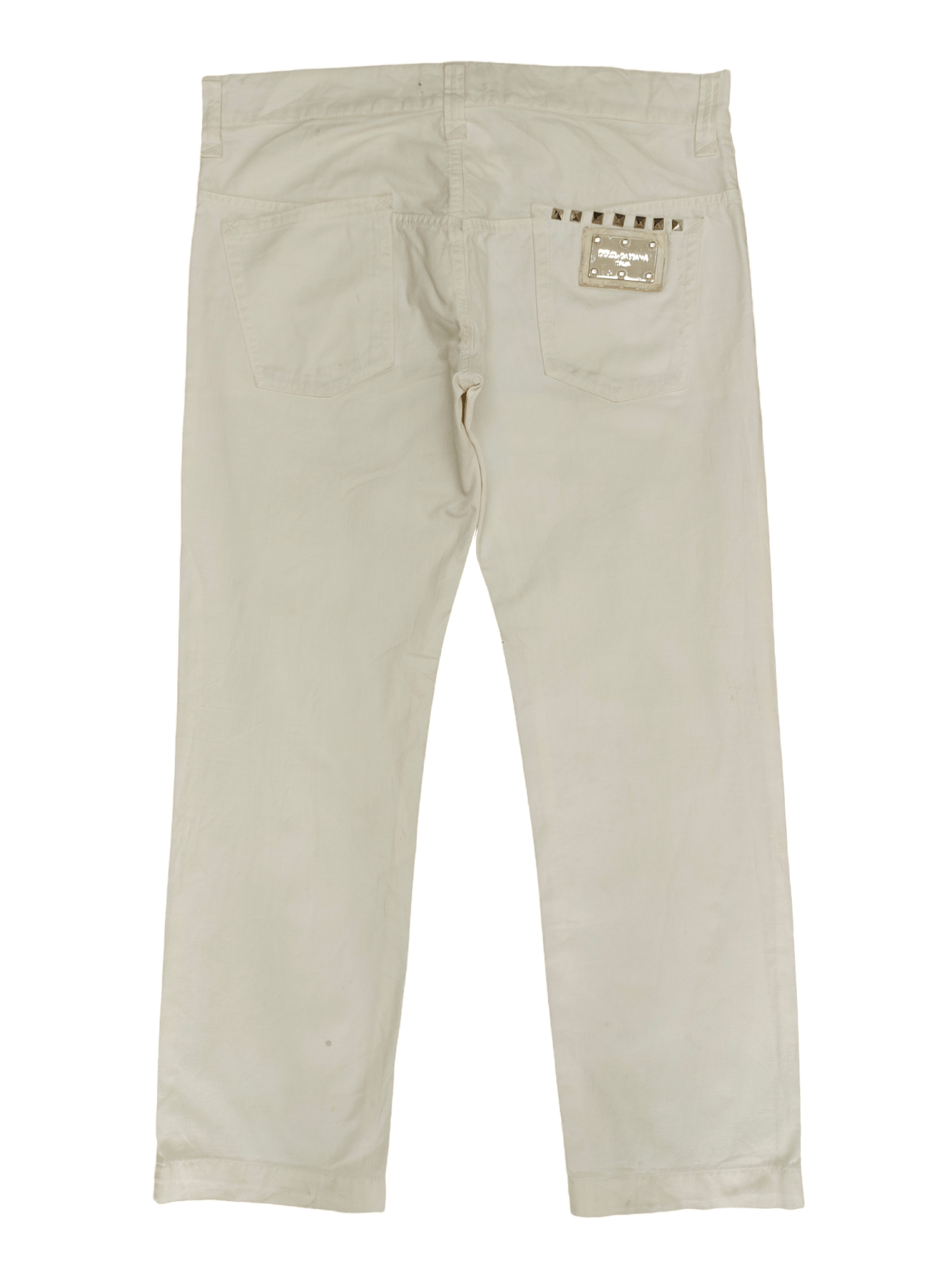 Dolce & Gabbana Vintage Dolce & Gabbana Studded Pocket Jeans Low Rise Size US 36 / EU 52 - 11 Thumbnail