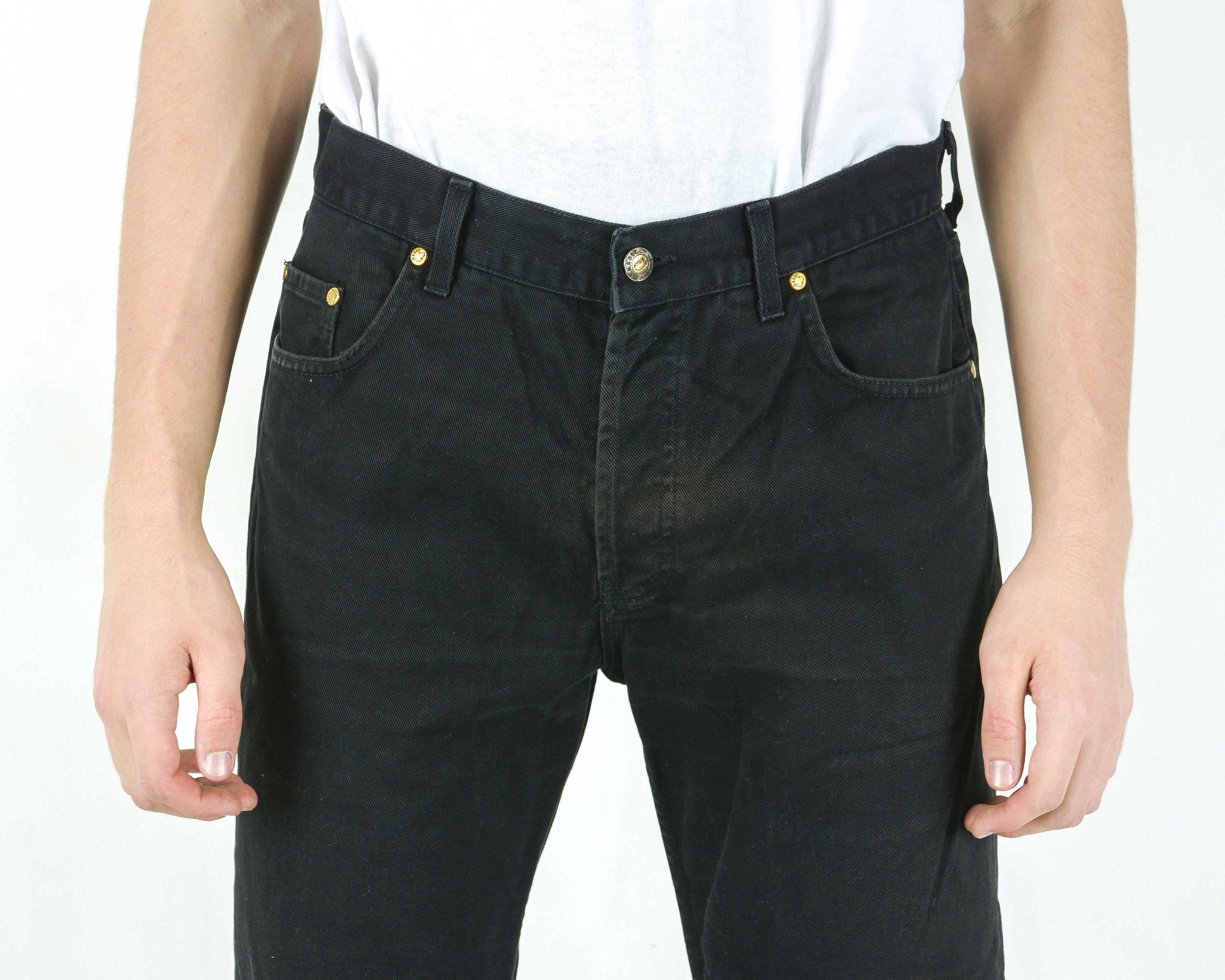 Vintage MADOC JEANS W36 L32 Regular Tapered Jeans Denim Trousers Size 36" / US 14 / IT 50 - 4 Thumbnail