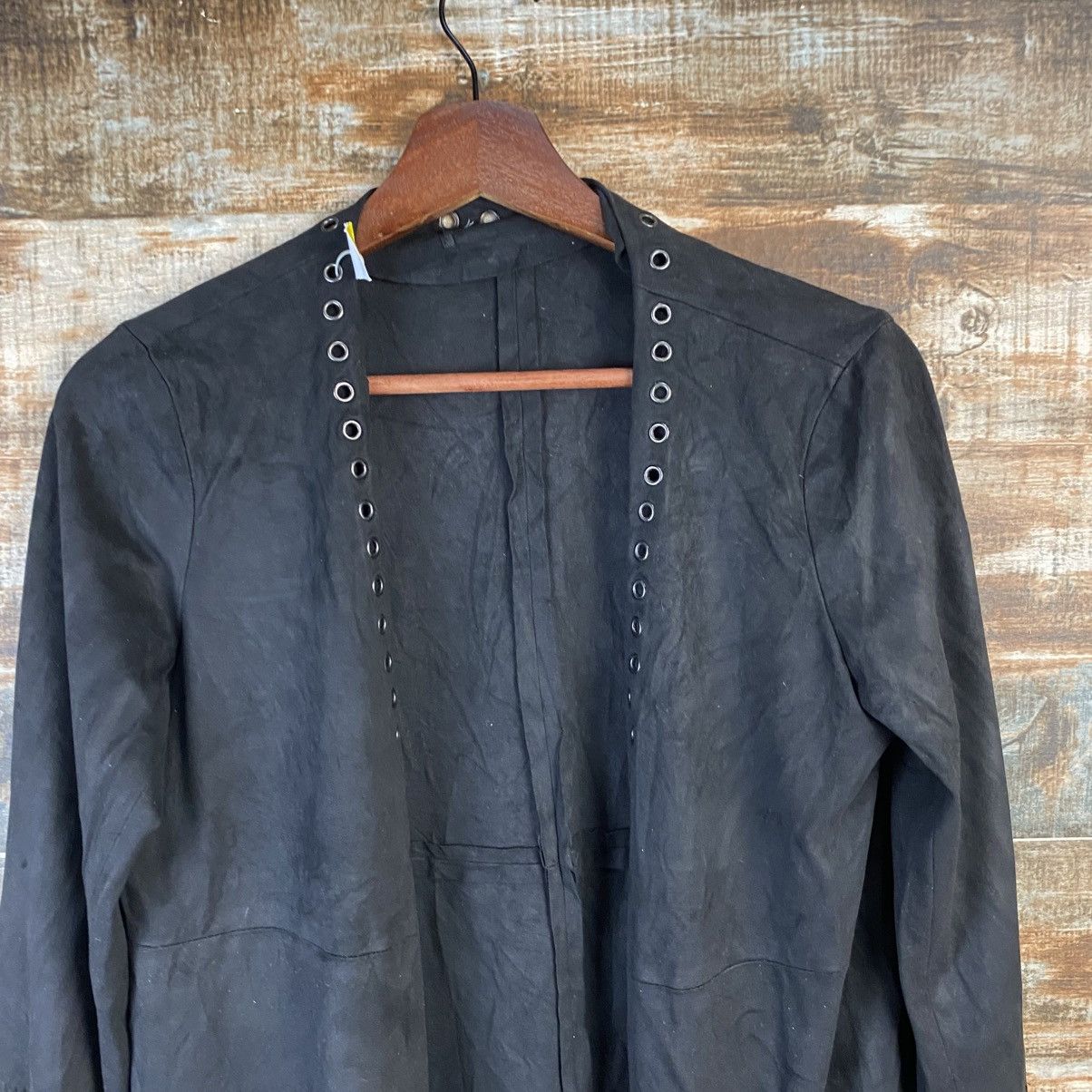 Vintage DL Japan streetwear cardigan Black #C1141 Size M / US 6-8 / IT 42-44 - 4 Thumbnail