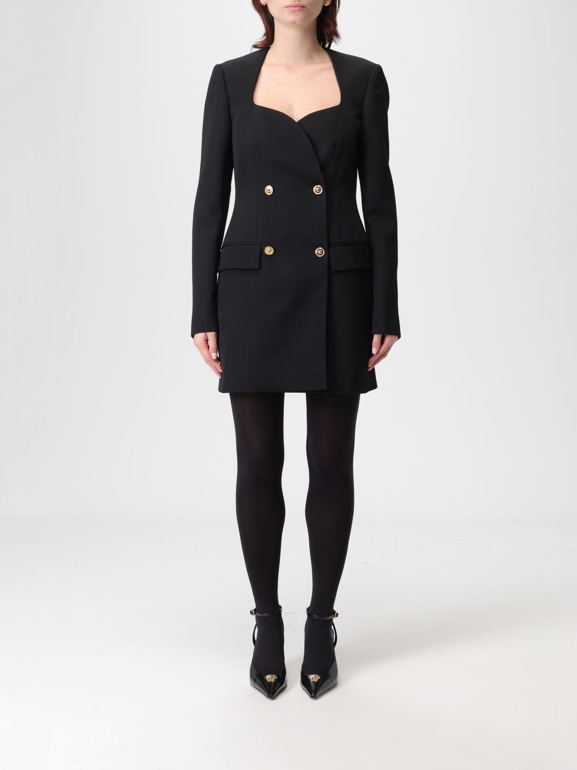 Versace Versace Dress Woman Black Size S / US 4 / IT 40 - 1 Thumbnail