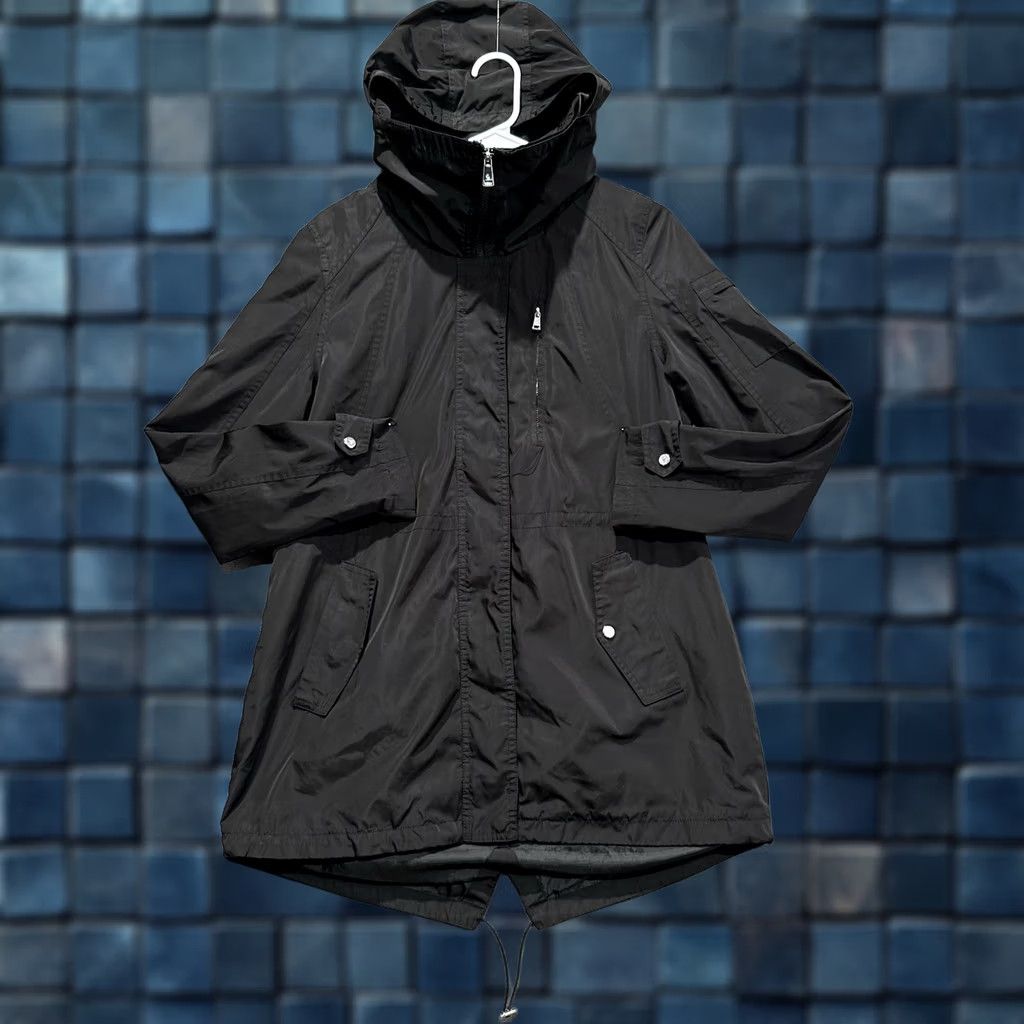 Ralph Lauren Ralph Lauren Jacket Womens Medium Black Memory Anorak Hooded Zip Long Sleeve Casual Clean Size M / US 6-8 / IT 42-44 - 1 Thumbnail
