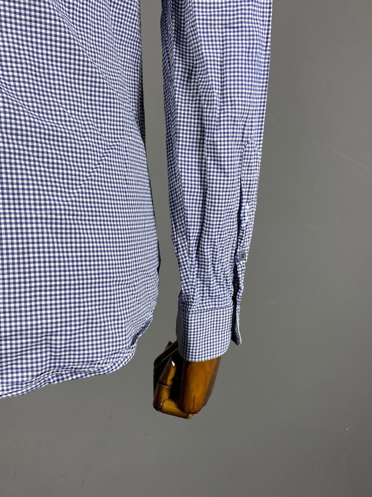 The Kooples The Kooples Sport Check Blue Summer Button Down Shirt Size M Size US M / EU 48-50 / 2 - 10 Thumbnail