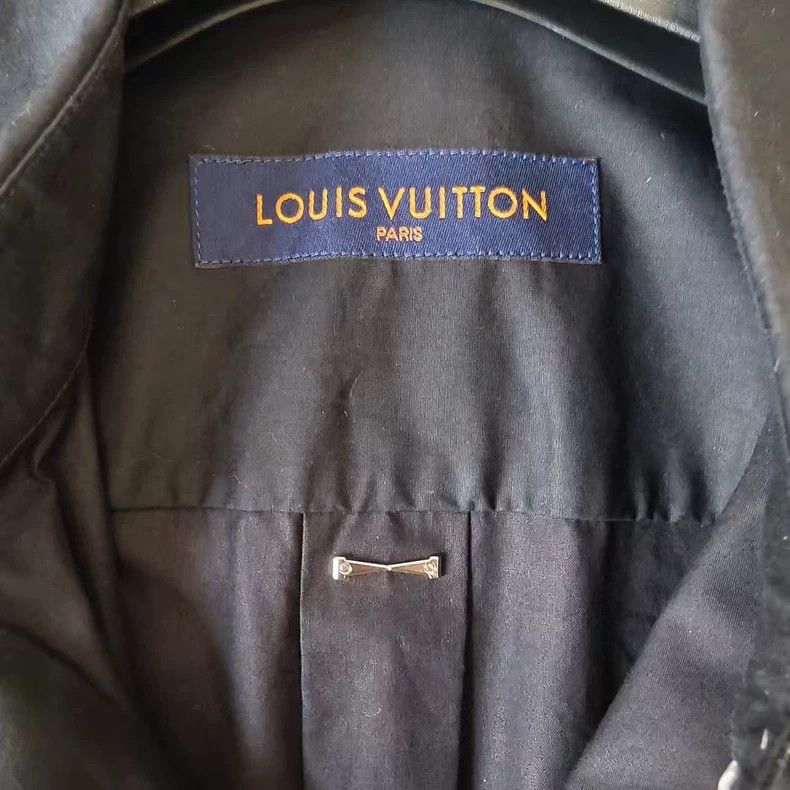 Louis Vuitton Louis Vuitton Black DNA Tag Tactical Multi-Pocket Shirt Size US S / EU 44-46 / 1 - 3 Thumbnail