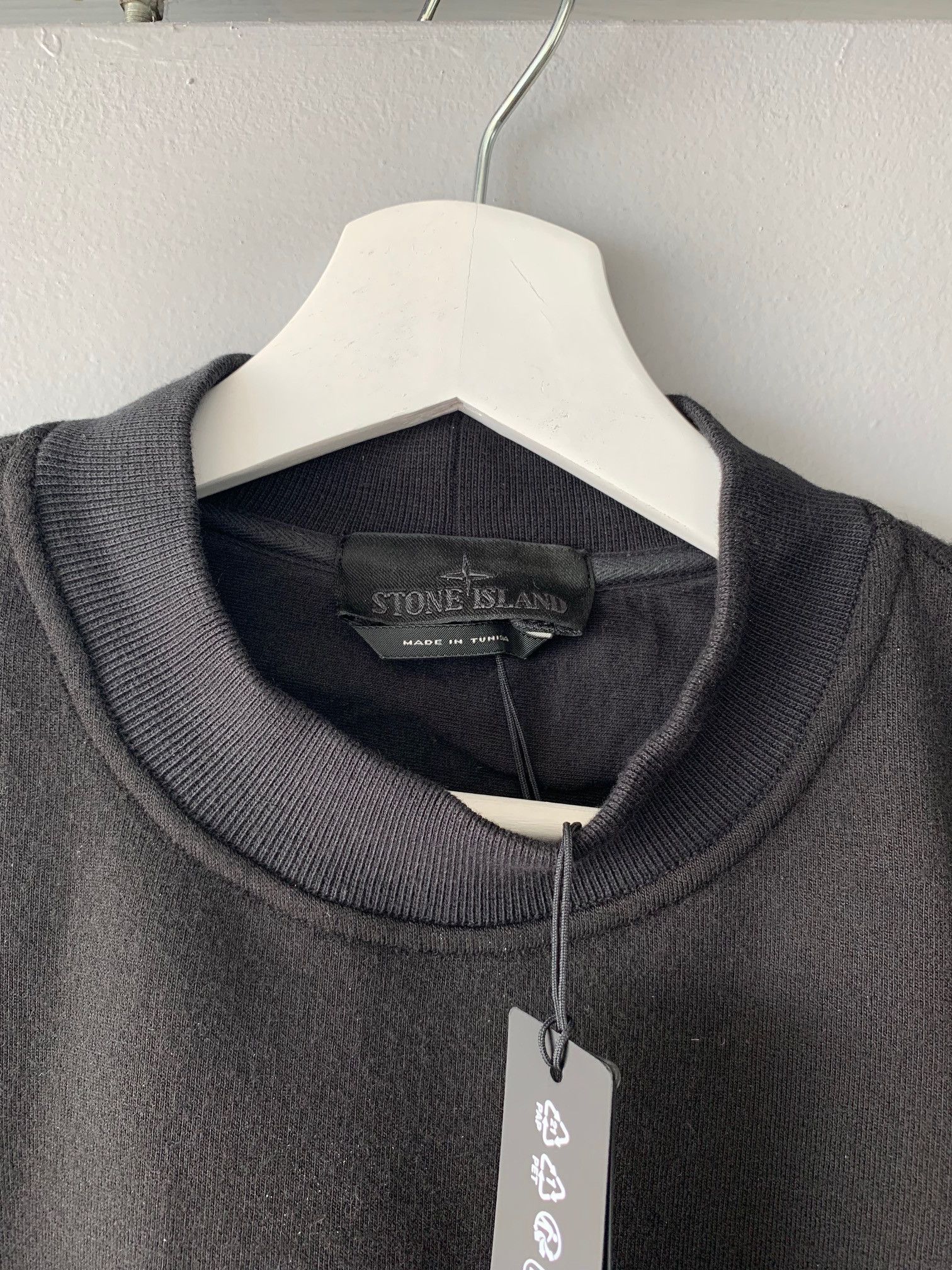 Stone Island Stone Island Ghost Black Crewneck Sweater Size US M / EU 48-50 / 2 - 7 Thumbnail