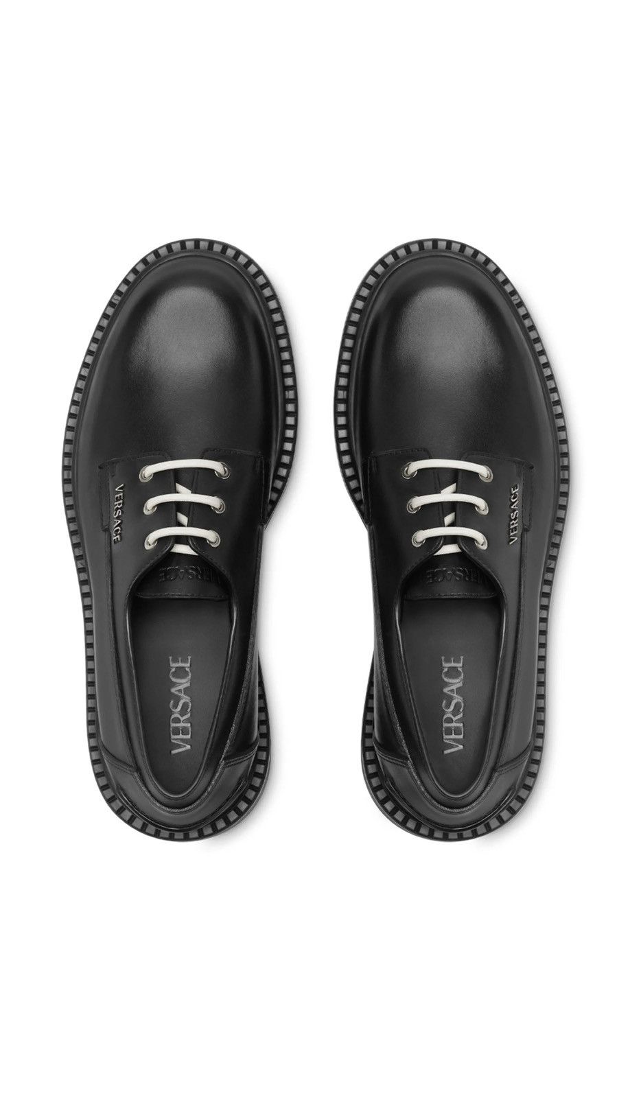 Versace Adriano lace-up Derby shoes Size US 7 / EU 40 - 2 Thumbnail