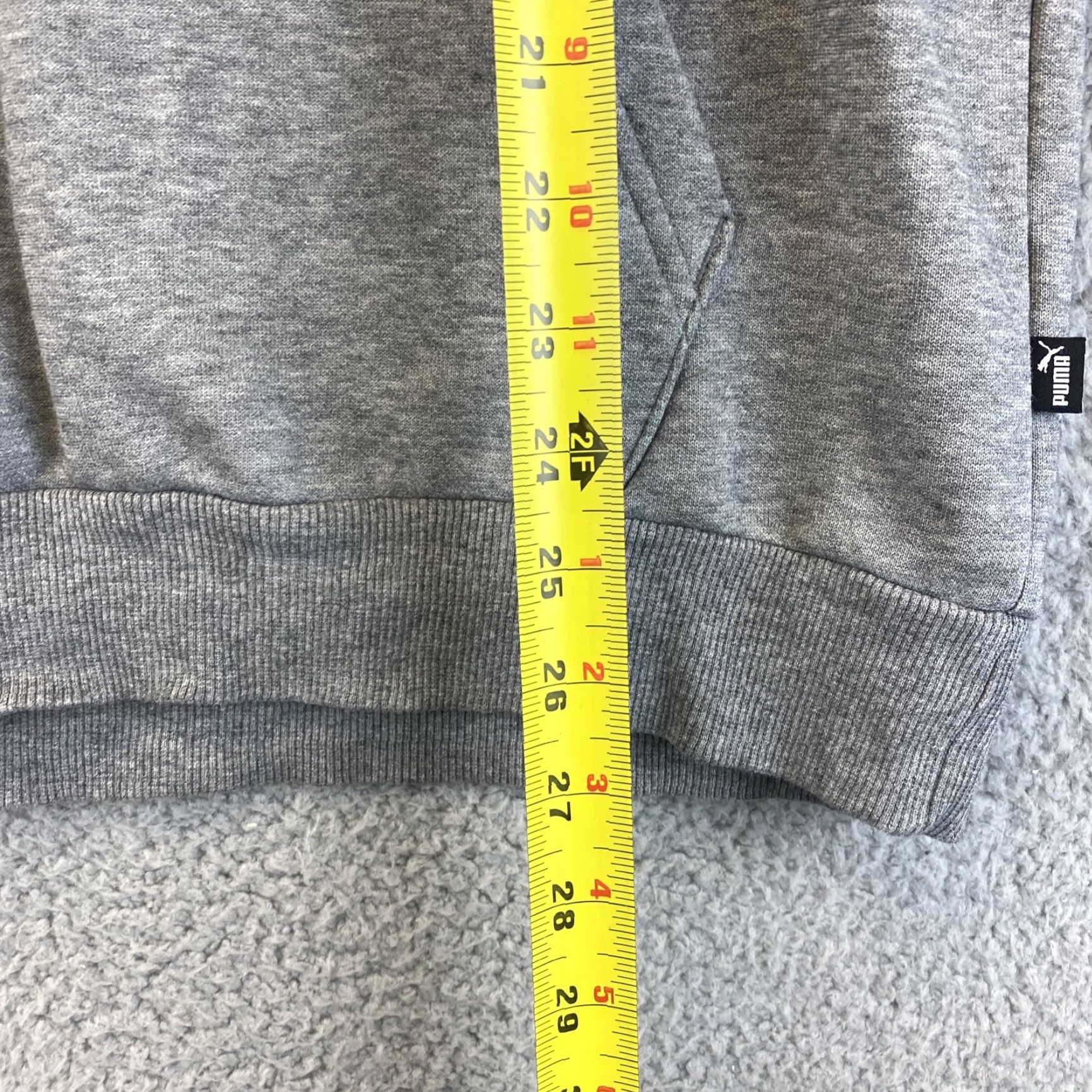 Puma PUMA Men's Essentials Big Logo Hoodie S Small Gray / 55-15 Size US S / EU 44-46 / 1 - 5 Thumbnail