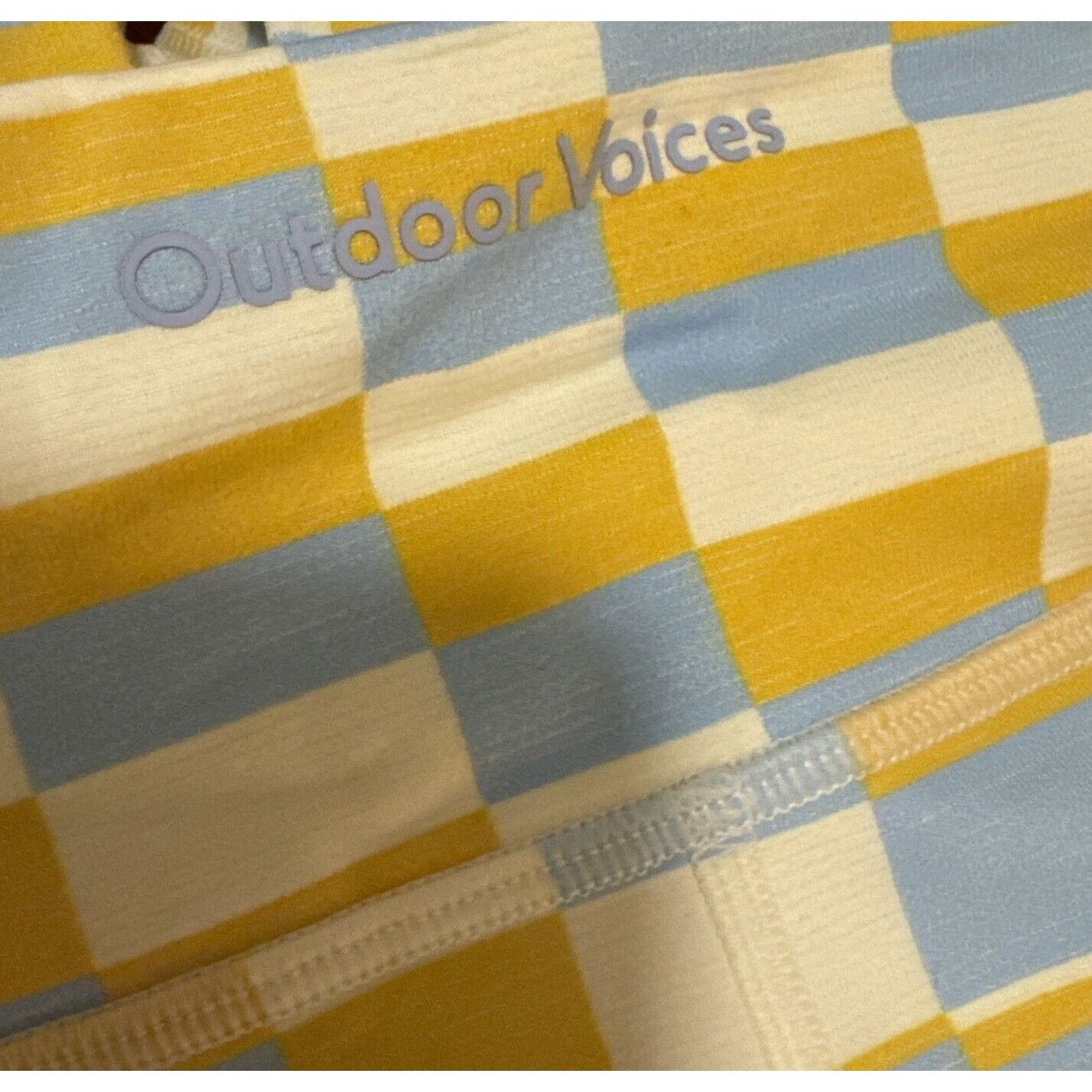 Outdoor Voices Outdoor Voices Yellow Tech Sweat TechSweat 6” Biker Shorts S Size 25" / US 0 / IT 36 - 7 Thumbnail