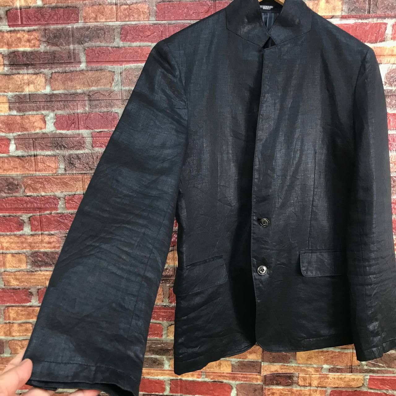 Tornado Mart TORNADO MART BLACK MAMBA MINIMALIST LIGHTJACKET JAPAN MADE Size US M / EU 48-50 / 2 - 4 Thumbnail