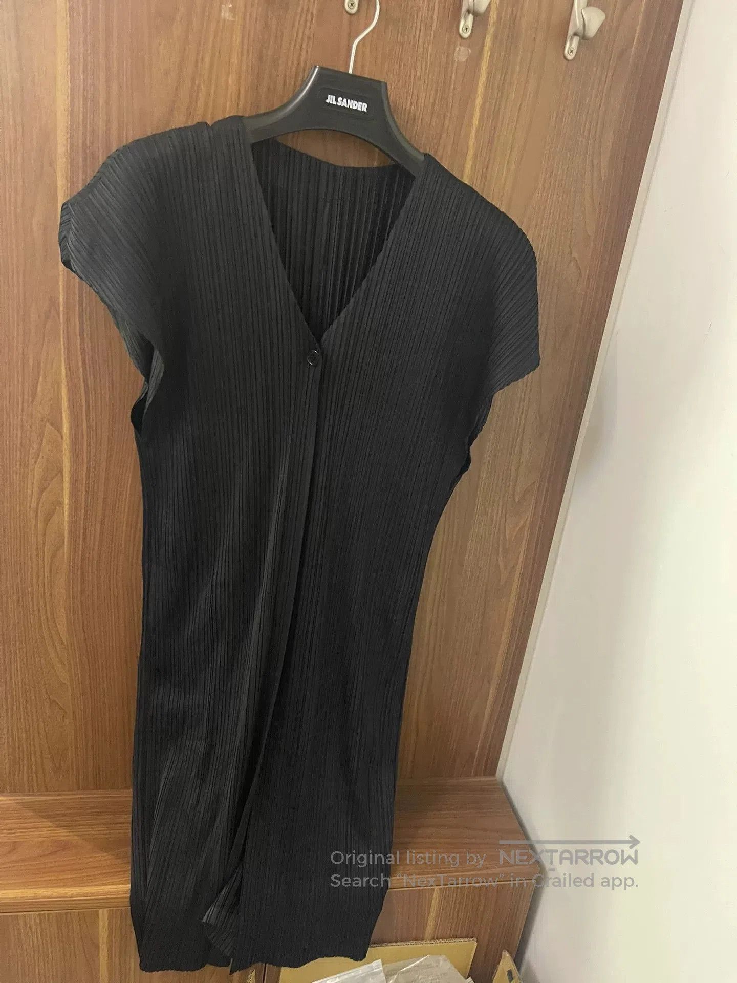 Issey Miyake Pleats Please Long Cardigan. Size M / US 6-8 / IT 42-44 - 1 Thumbnail