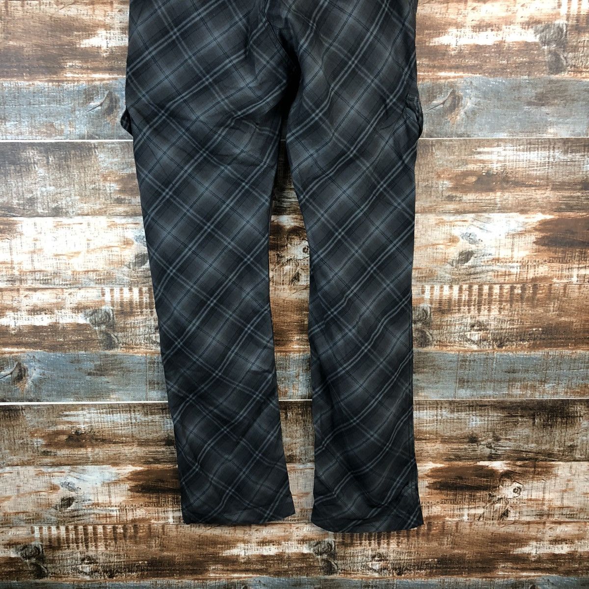 Japanese Brand Japan utility checkered punk Cargo Multipocket Pants #A2543 Size US 34 / EU 50 - 15 Thumbnail