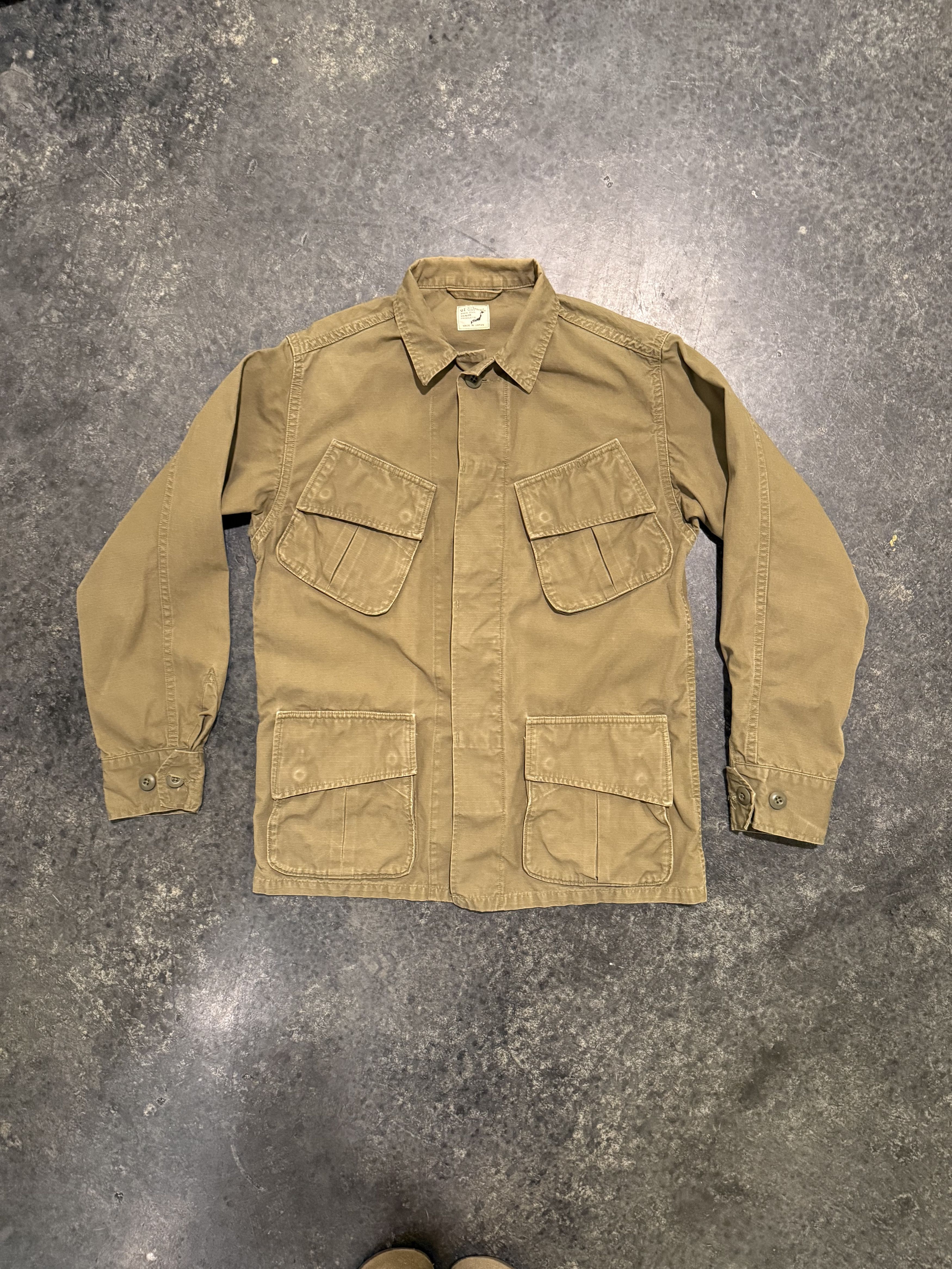 Orslow U.S. Army Tropical Jacket Ripstop Size US XS / EU 42 / 0 - 1 Thumbnail