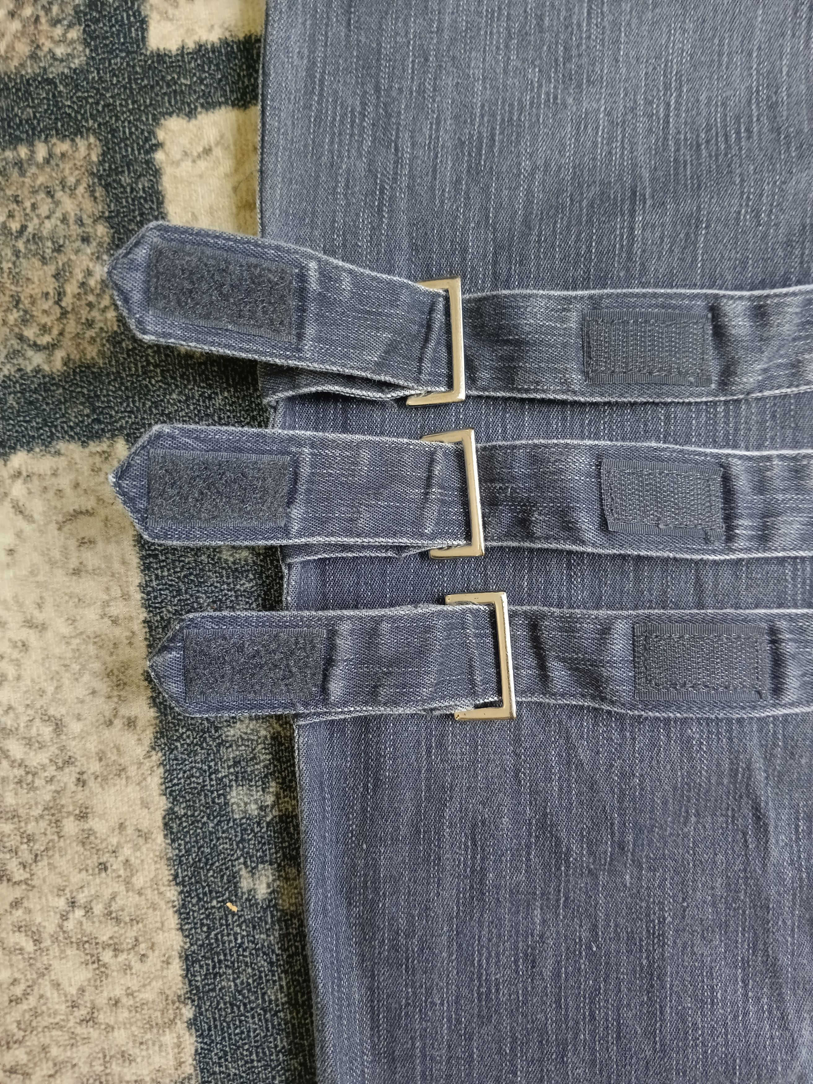 Japanese Brand FADE BONDAGE PANTS SLASH NUMBER Size US 29 - 6 Thumbnail