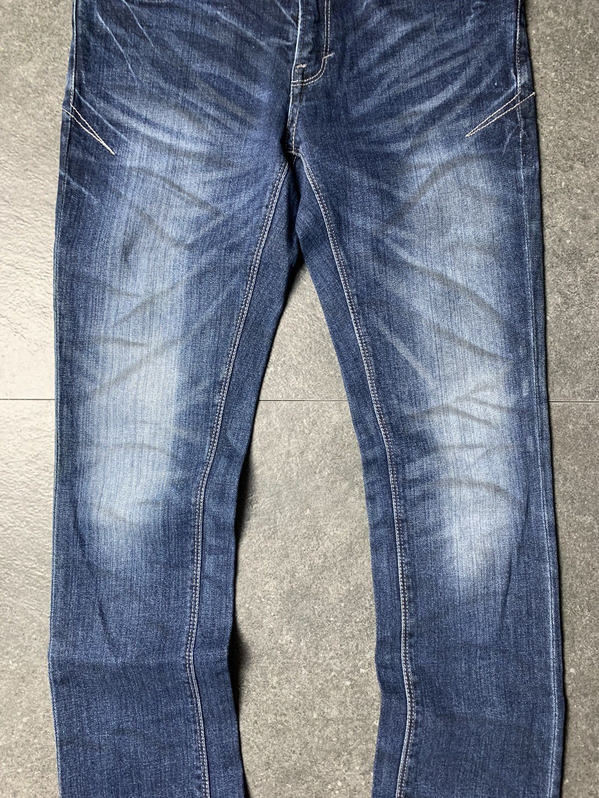 GOSTAR DE FUGA × If Six Was Nine × Le Grande Bleu (L.G.B.) 2000s Fuga Claw Marks Jeans Vkei Style Size US 29 - 5 Thumbnail